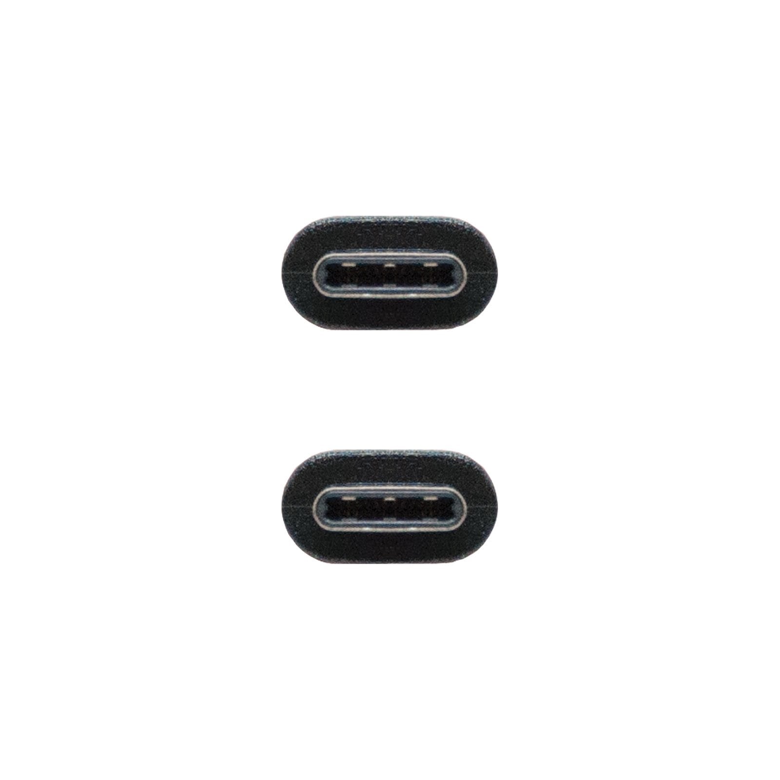 EAN 8433281007772 - Nanocable USB 2.0, 2m cable USB USB C Negro imagen 3