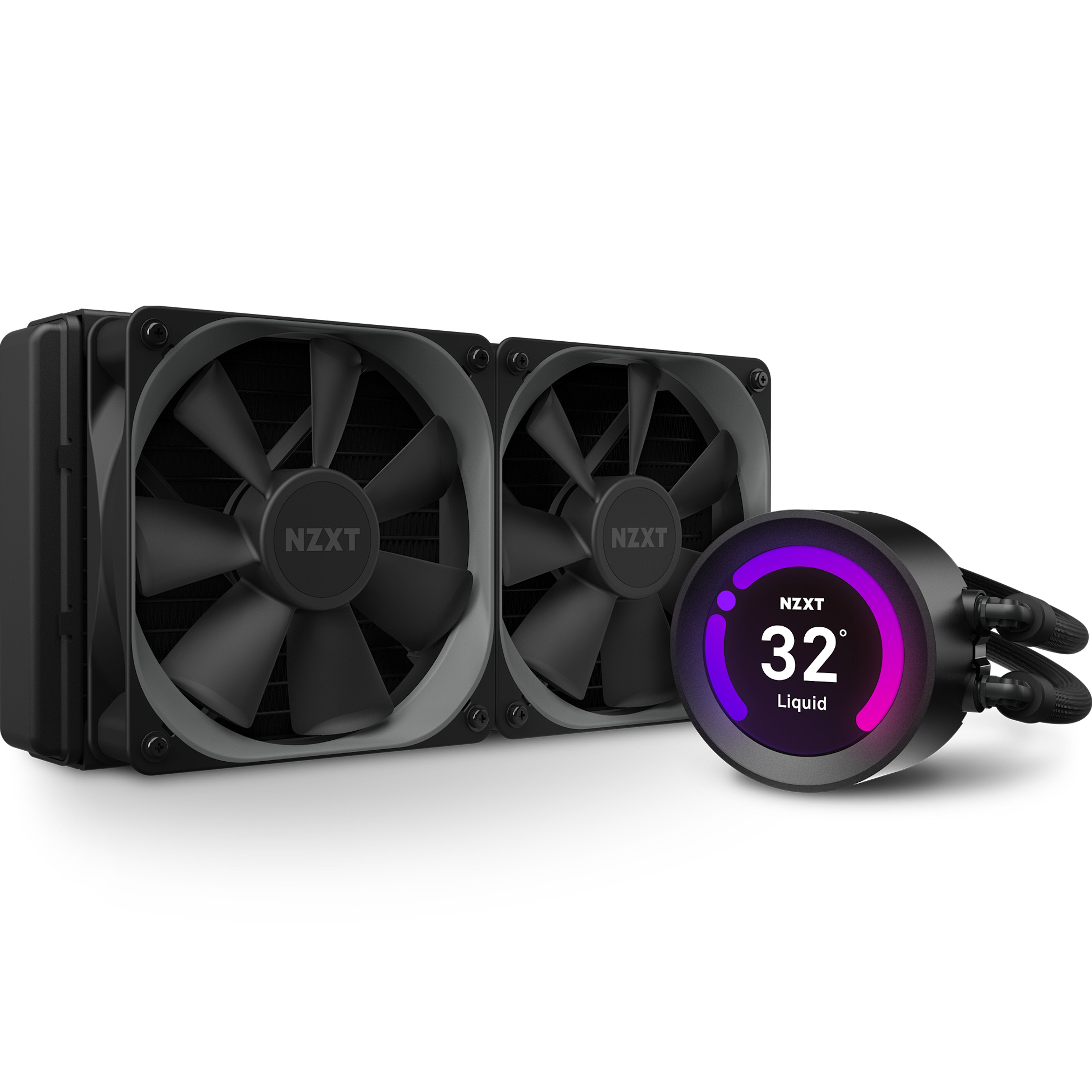 Refrigerador Liquido Cpu Nzxt Kraken Z53 (240mm) Rgb Personalizable Rl-Krz53-01