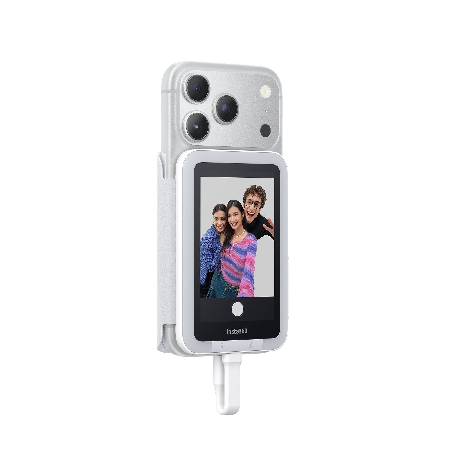 Insta360 Snap Selfie Screen Mit Licht