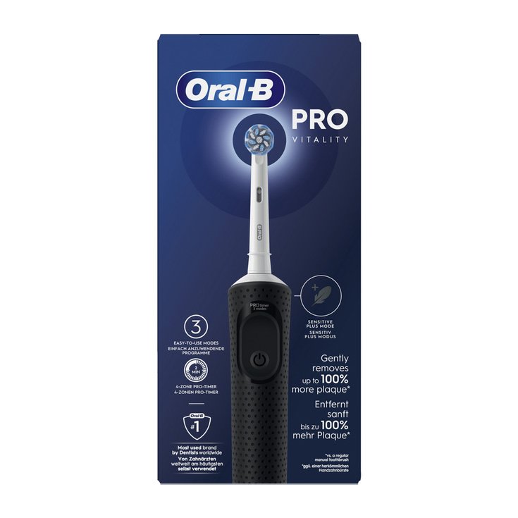 EAN 8700216125925 - Braun Vitality Pro Adulto Cepillo dental oscilante Negro imagen 1