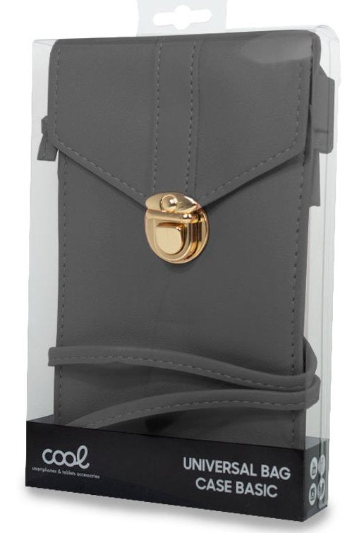 Funda Universal Bag Basic Marca Cool, Con Espacio Para Smartphones De Hasta 6.7 Pulgadas.
Perfecta Para Guardar Tu Smartphone, Tarjetas, Billetes, Monedas, Carnet De Identidad... Cuenta Con Un Cierre Metálico Y Dos Bolsillos Interiores.
In
