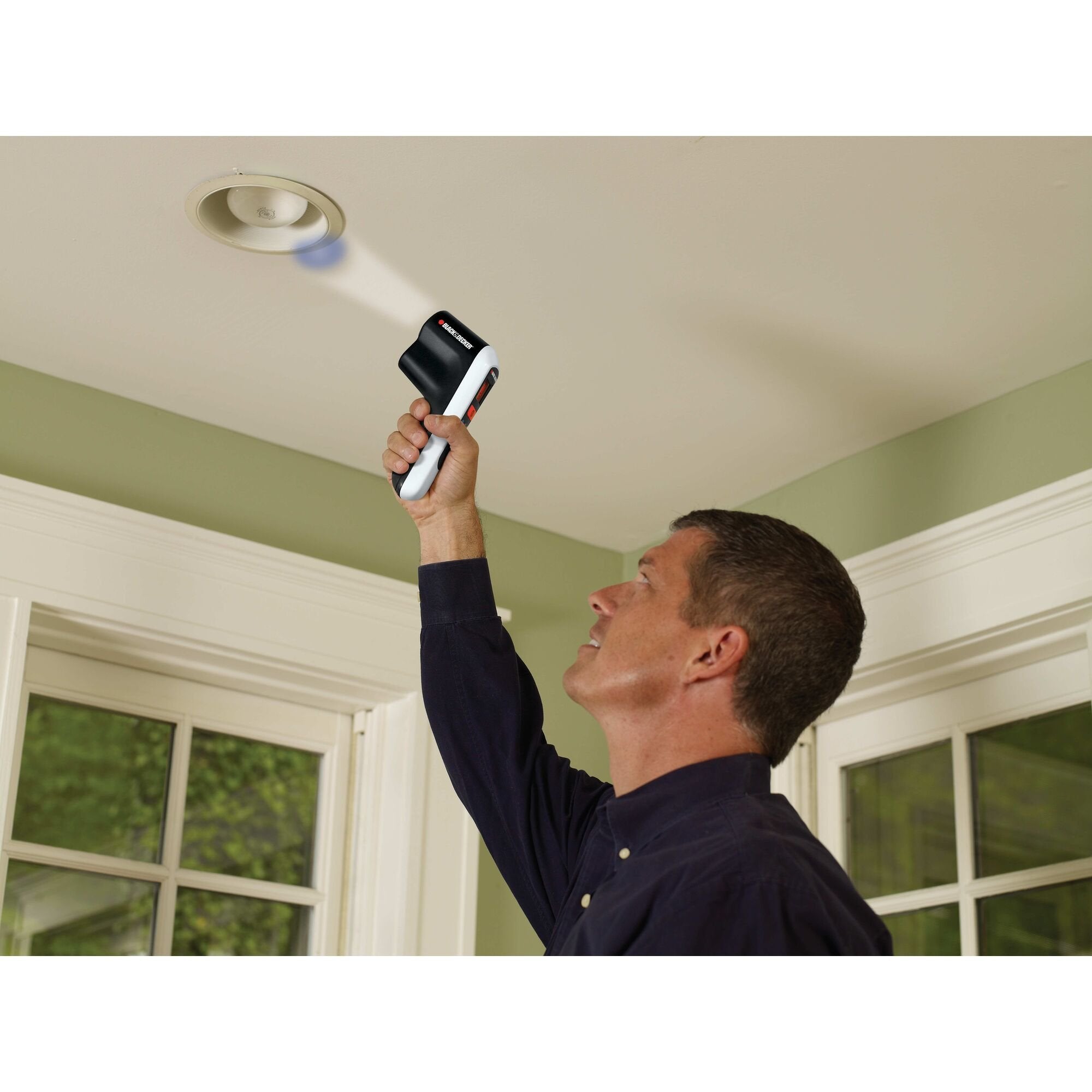 Detector De Ahorro De Energía Black+Decker Tld100, Detector Térmico (Blanco/Negro, 9 Voltios)