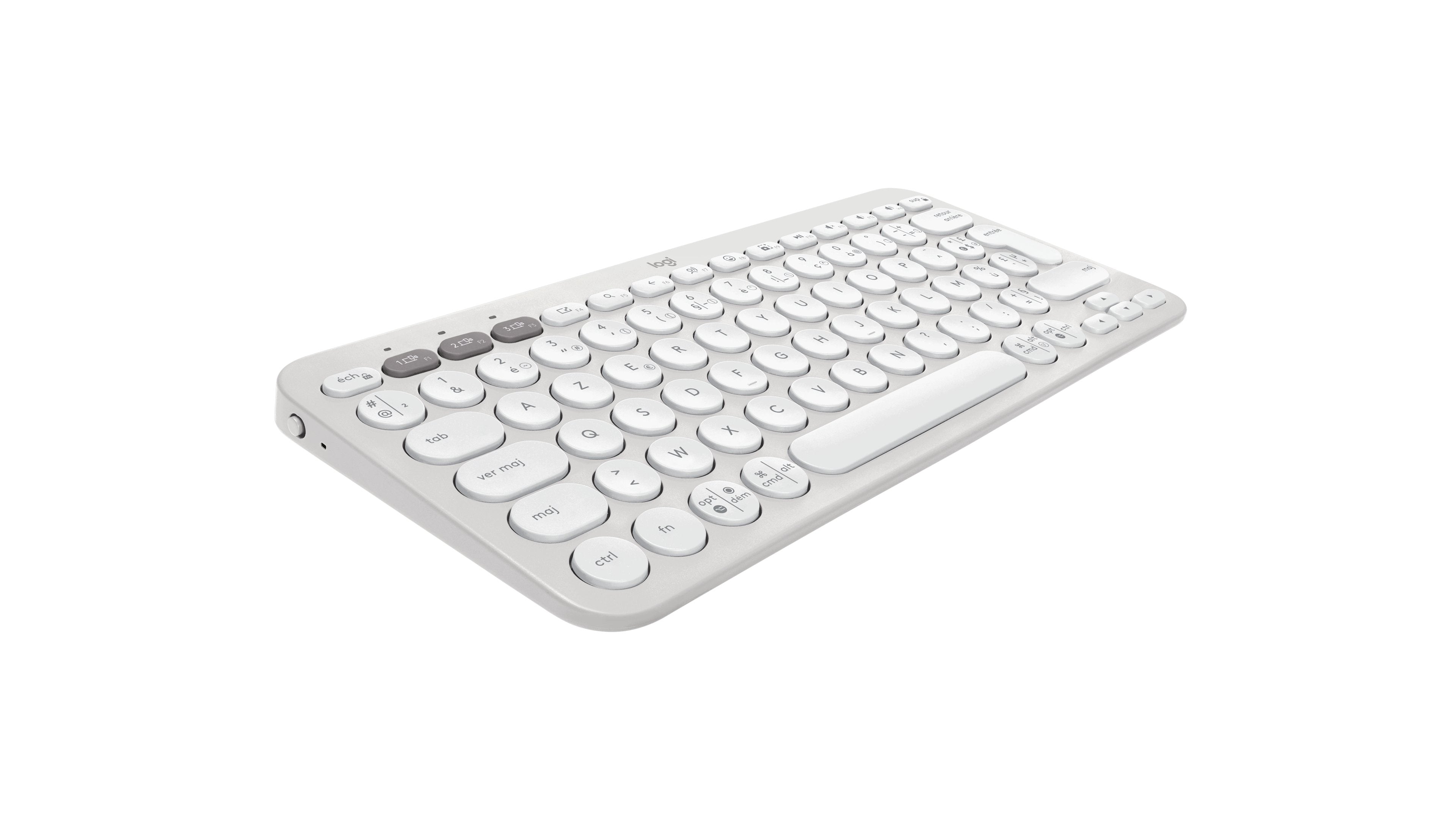 Pebble Keys 2 K380s Tonal White - Fra Bt N/A Central-419universal
