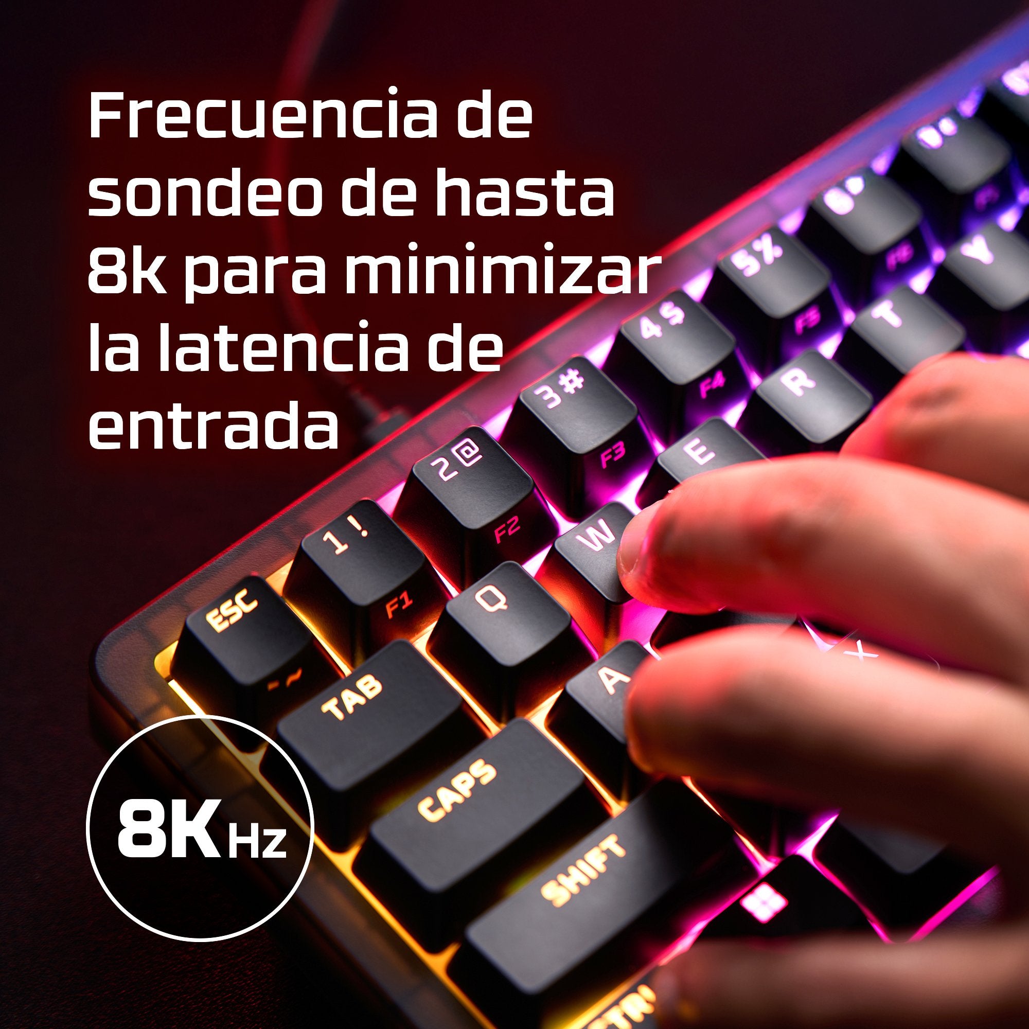 EAN 198828944610 - HyperX Origins 2 65 teclado Juego USB Negro imagen 3