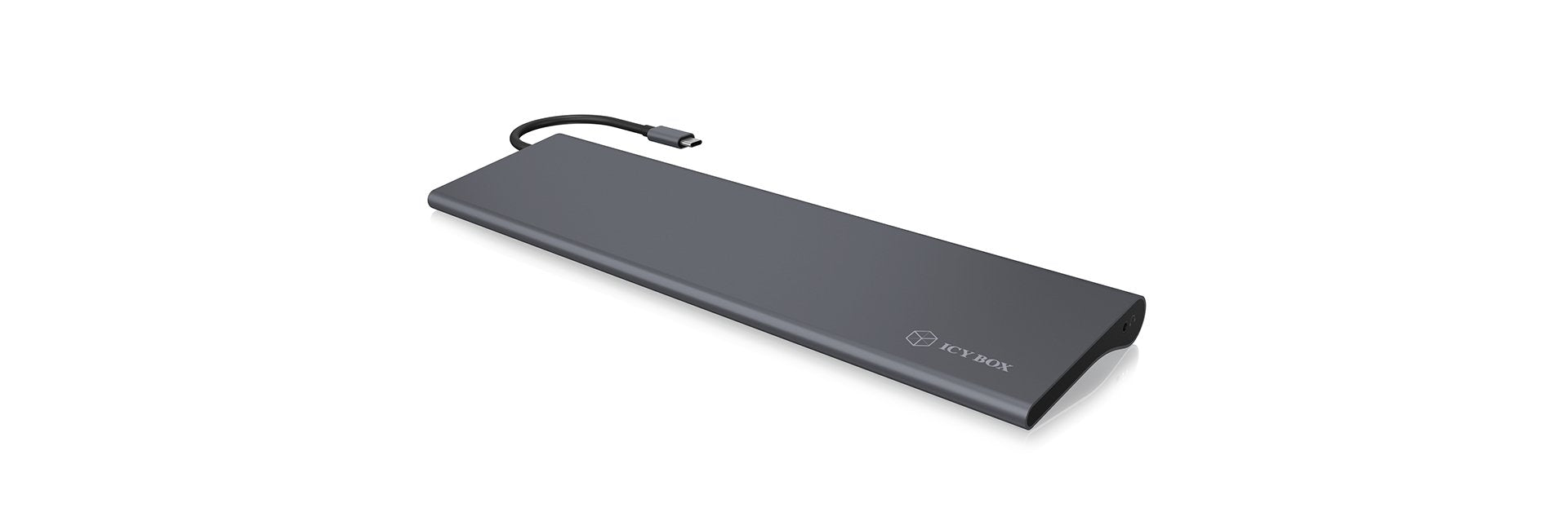 EAN 4250078167129 - ICY BOX IB-DK2102-C Alámbrico USB 3.2 Gen 1 (3.1 Gen 1) Type-C Antracita, Negro imagen 3