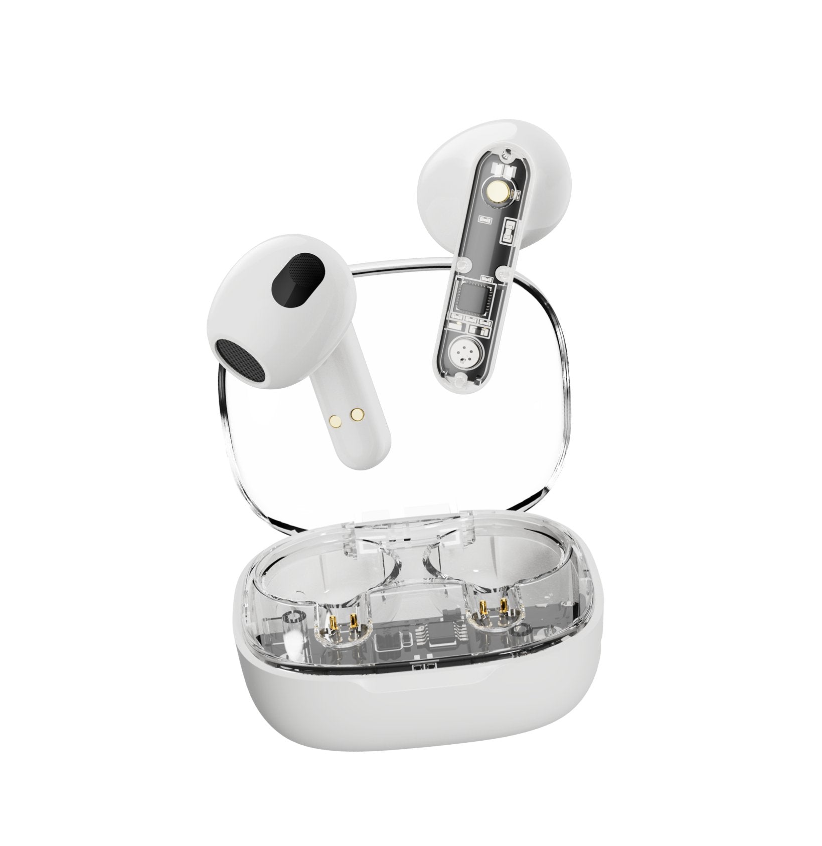 Streetz Bt Tws In-Ear KopfhRer Transparent Weiá