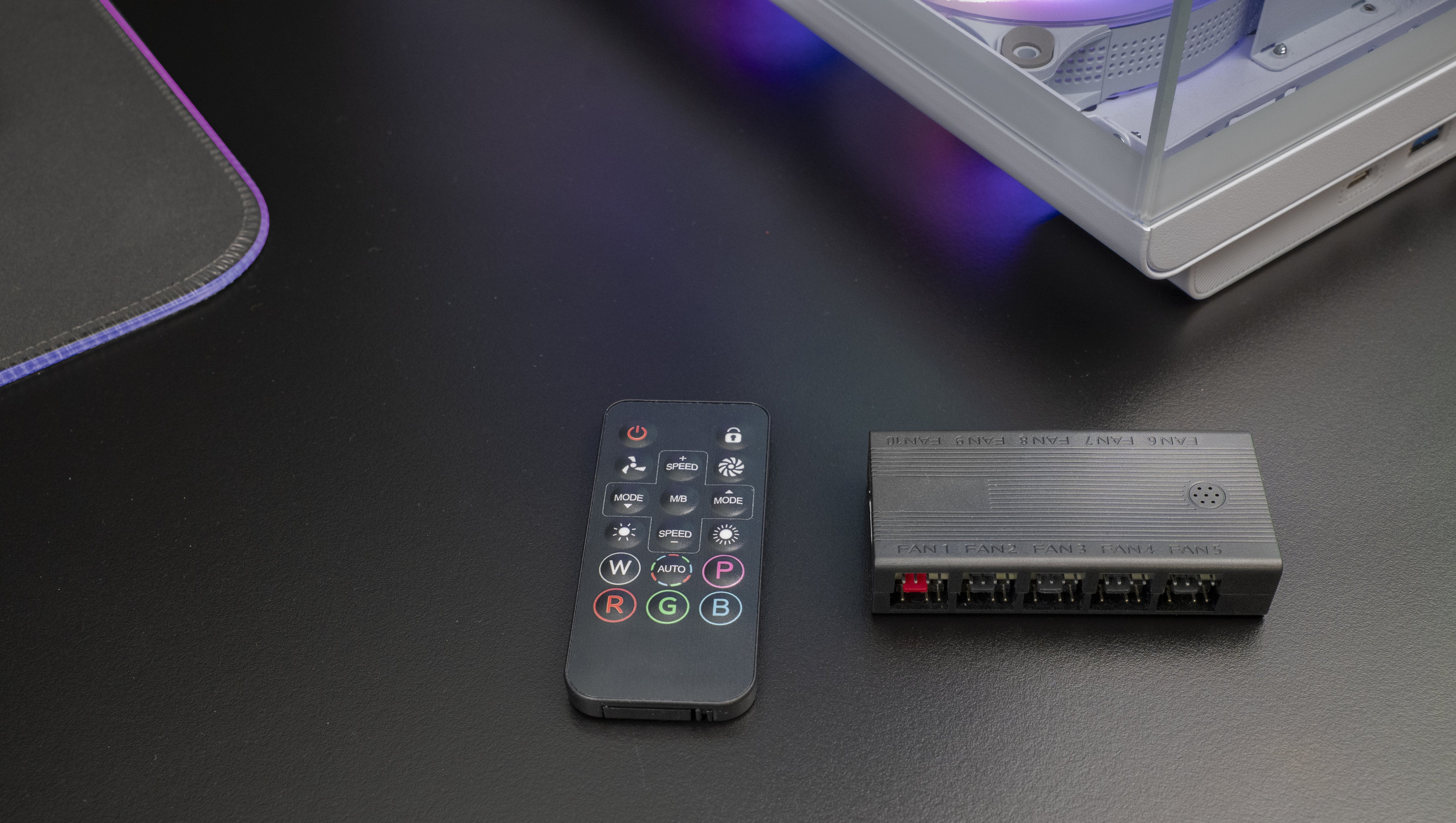Controlador Hub Remoto Mars Gaming Mf-Hub Para Ventiladores Argb