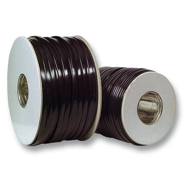 Efb 91106.100 Modular Flachbandcable 6-Adrig Schwarz 100m Ring