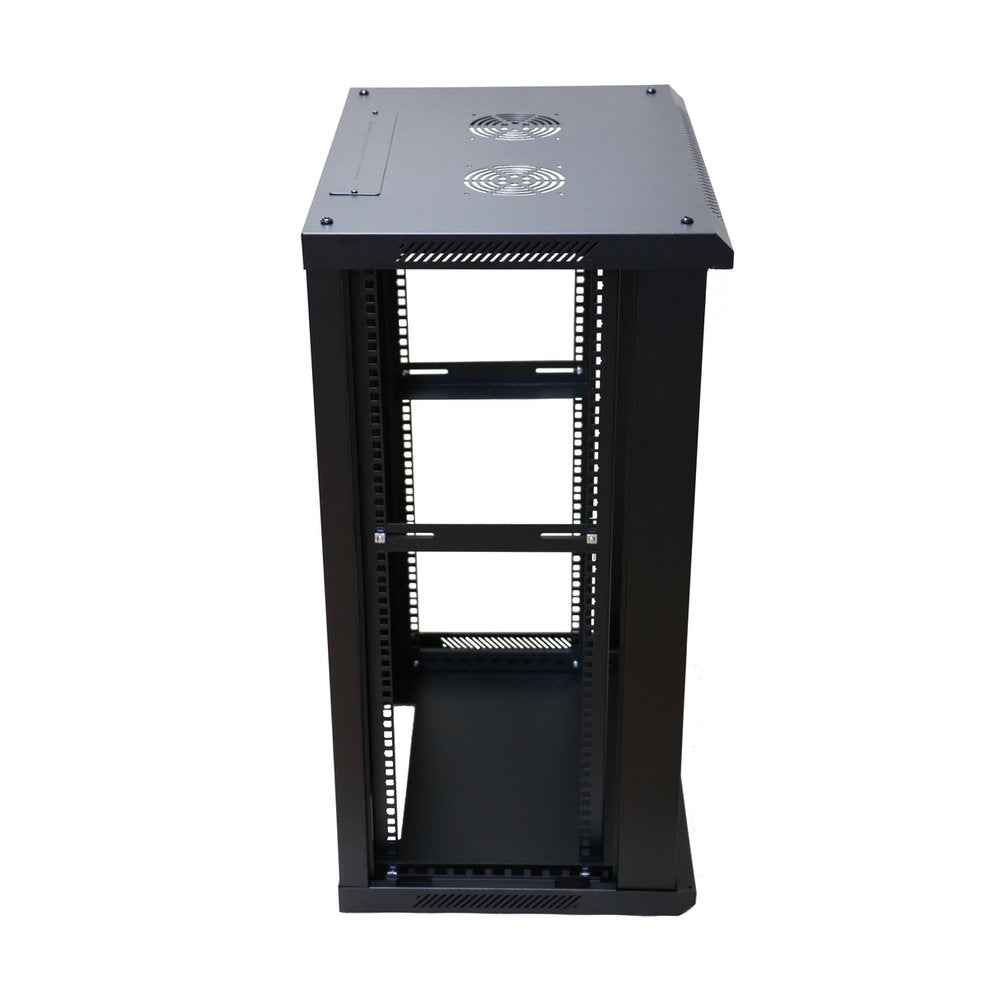 EAN 5903148916880 - Extralink 18U 600X600 WALL-MOUNTED RACKMOUNT CABINET BLACK Bastidor de pared imagen 4