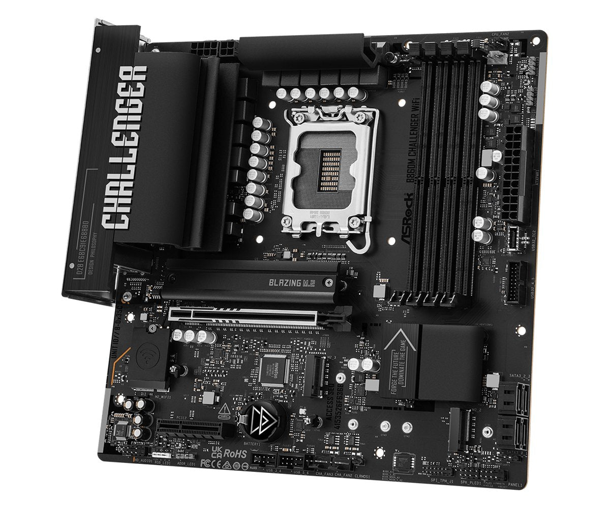Asrock B860m Challenger Wifi Ddr5 Intel S1851 Retail