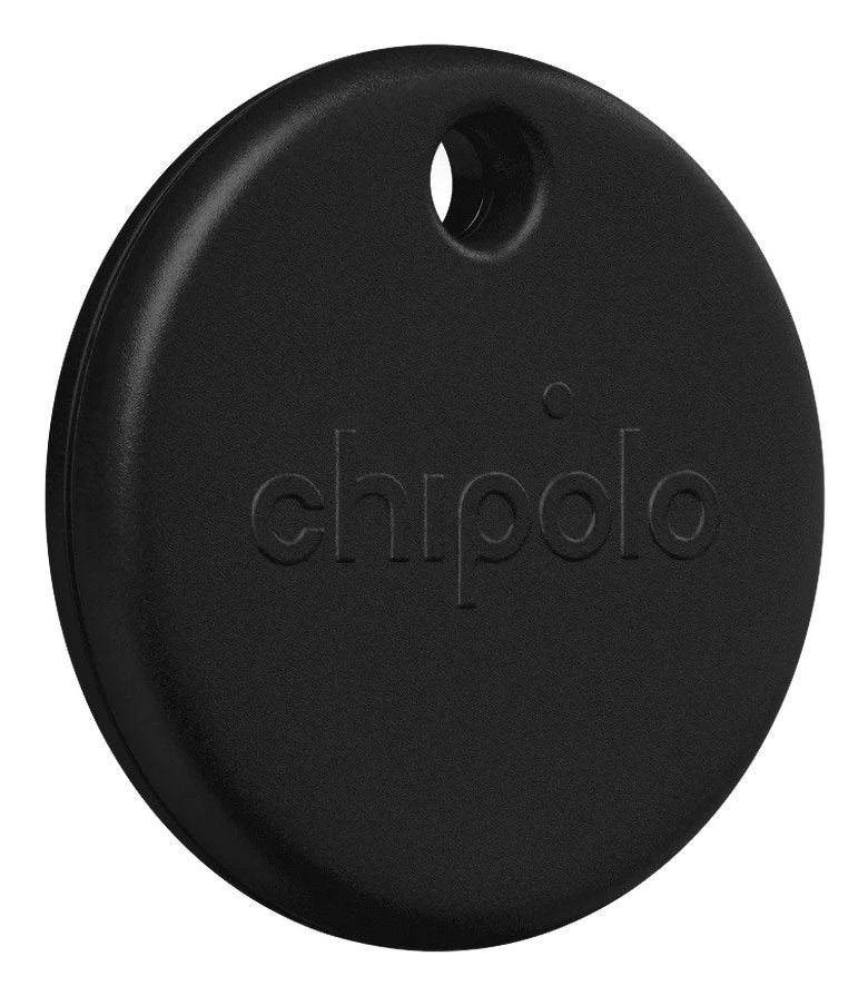 Chipolo Pop - Tracking Tag Compatible With Apple Find My On Iphone Or Find Hub On Android (Black)