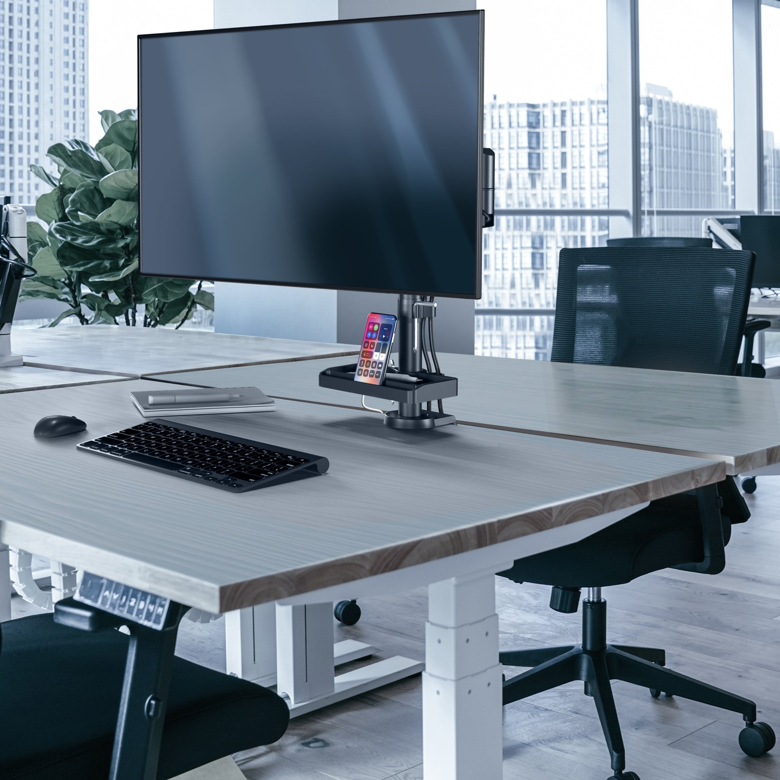 Desk Mount Acc Organizer/Black A35-B Onkron