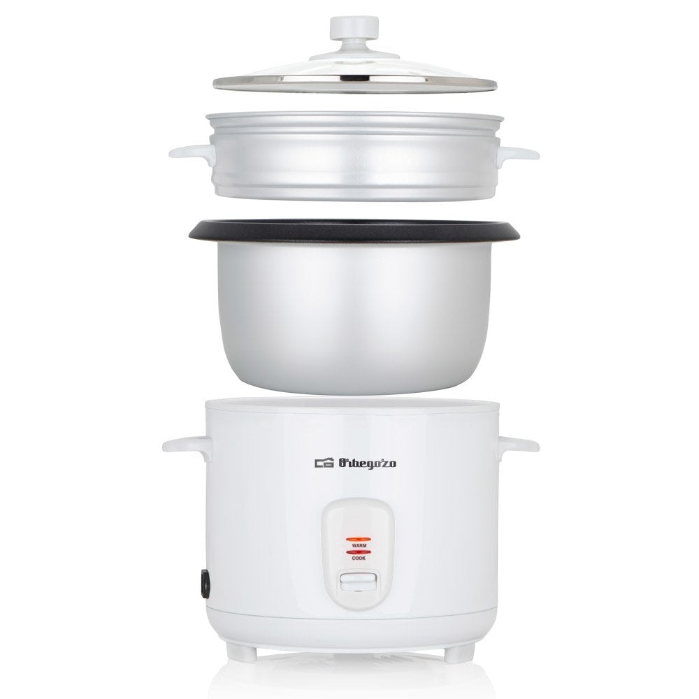Orbegozo Co3031 Cocedor De Arroz Olla De Aluminio Antiadherente 1.8l 700w