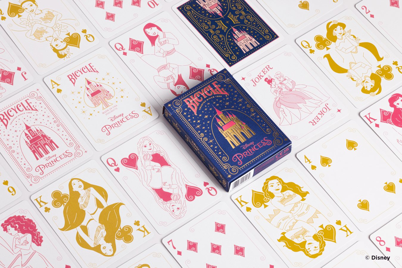 EAN 0073854095539 - Bicycle Disney Princess juego de cartas 56 pieza(s) imagen 8