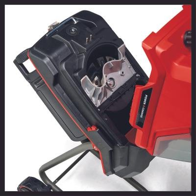 Trituradora De Cuchillas Inalámbrica Einhell Redaxxo 36/25 - Solo, 36 Voltios (2 X 18 V) (Rojo/Negro, Sin Batería Ni Cargador)