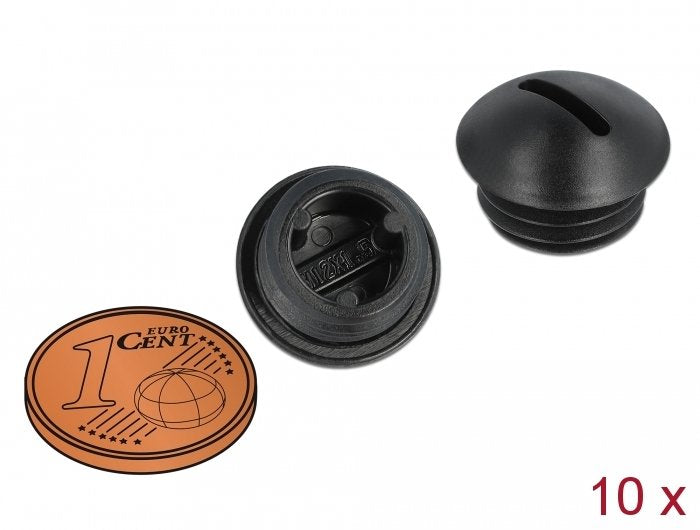 Verschlussstopfen M12 X 1,5 Schwarz 10 Stück