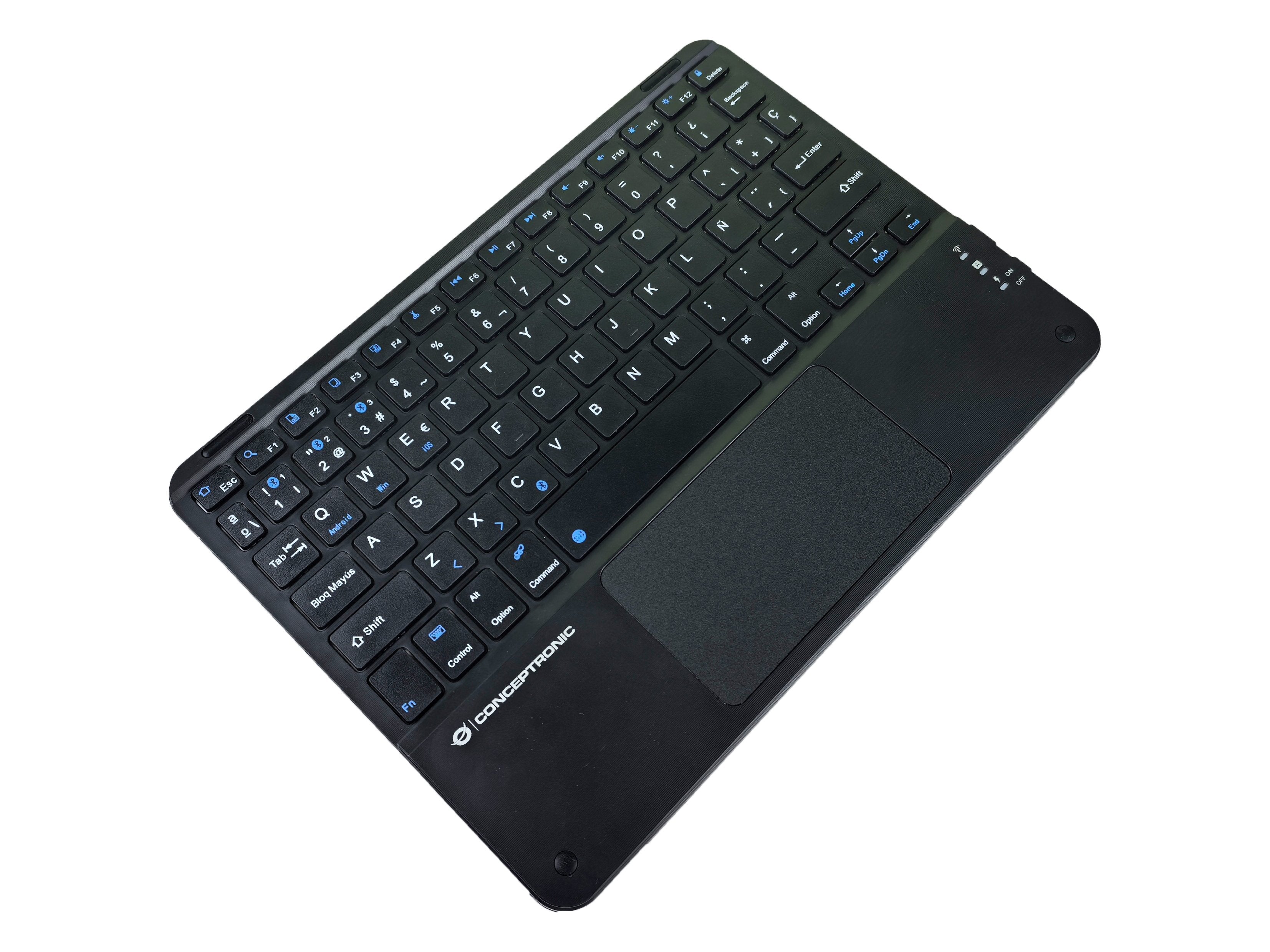 EAN 4015867238851 - Conceptronic TOBIN01BES teclado Universal Bluetooth QWERTY Español Negro imagen 2