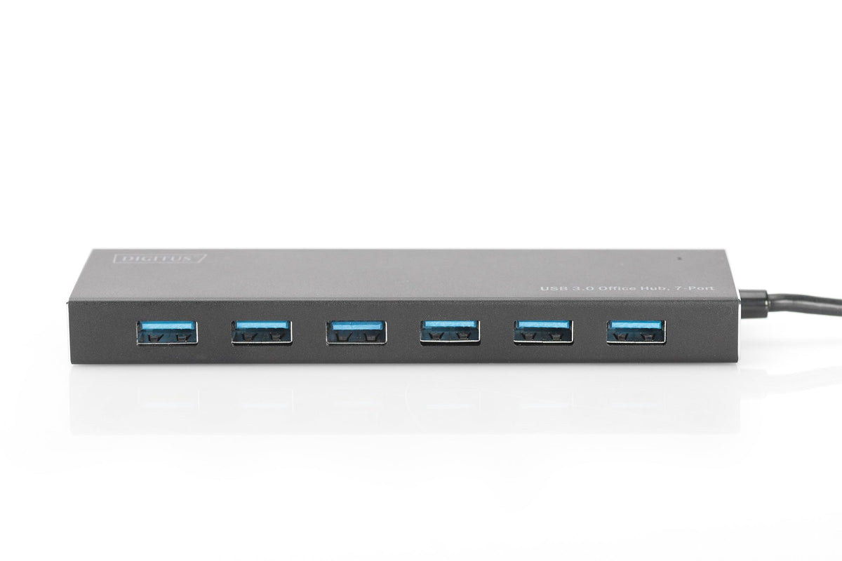 EAN 4016032447474 - Digitus DA-70241-1 hub de interfaz USB 3.2 Gen 1 (3.1 Gen 1) Type-A 5000 Mbit/s Gris imagen 4
