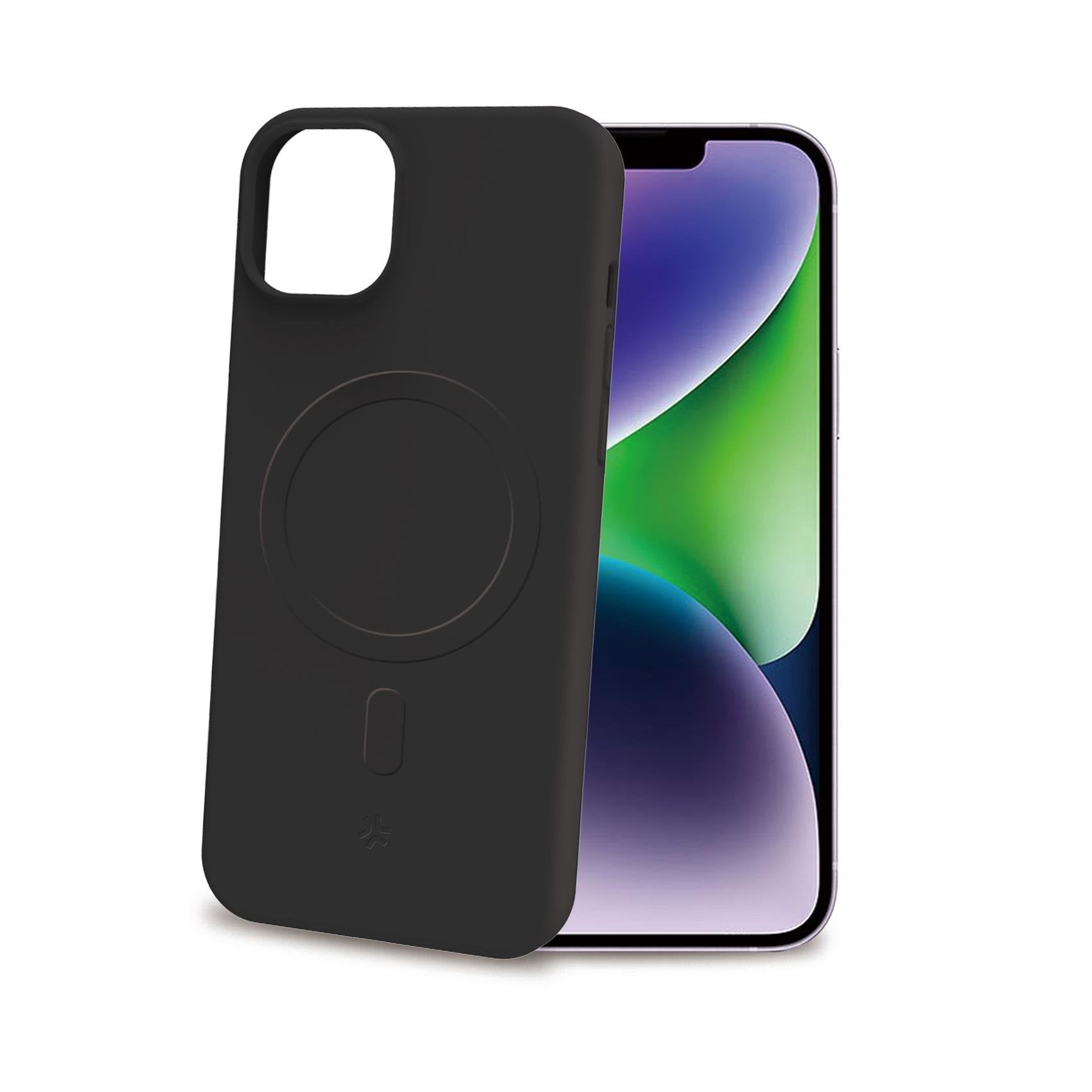 Celly Cromomag1055bk Funda Para Apple Iphone 15 Plus (6.7") Negro