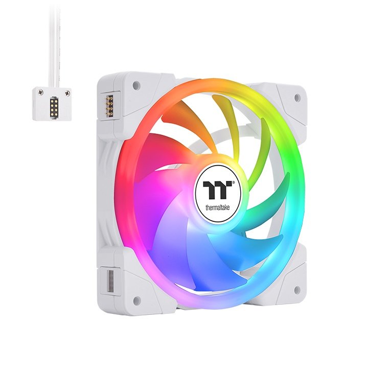 Ventilador Thermaltake Swafan Ex12 Argb 3-Fan-Pack Blanco Retail