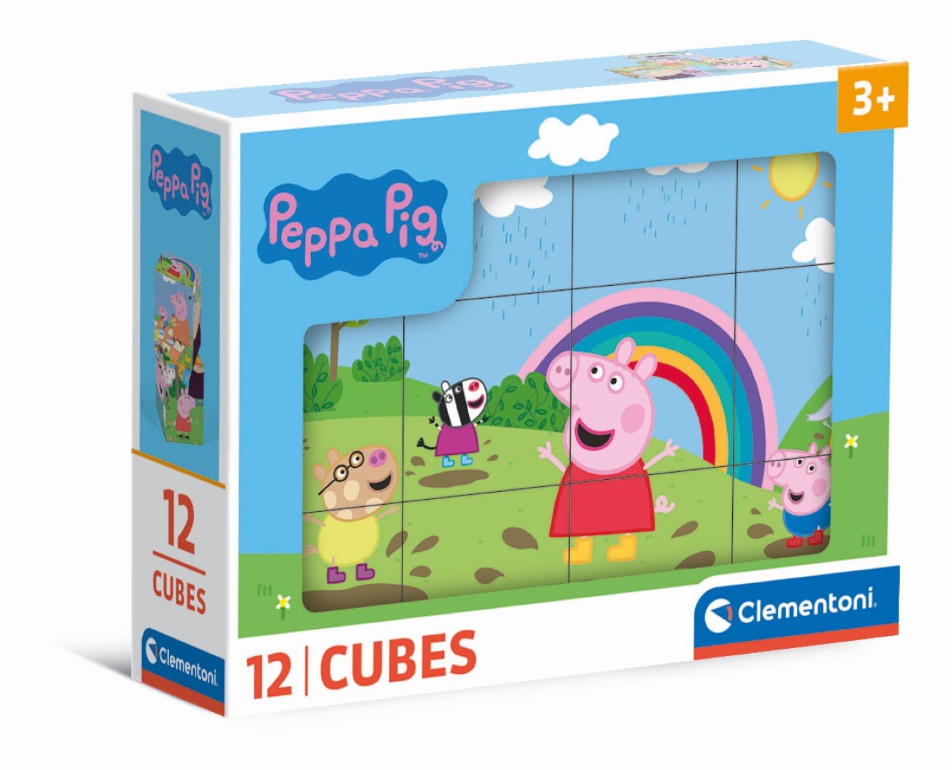 Puzzle Cubo Peppa Pig 12pzs