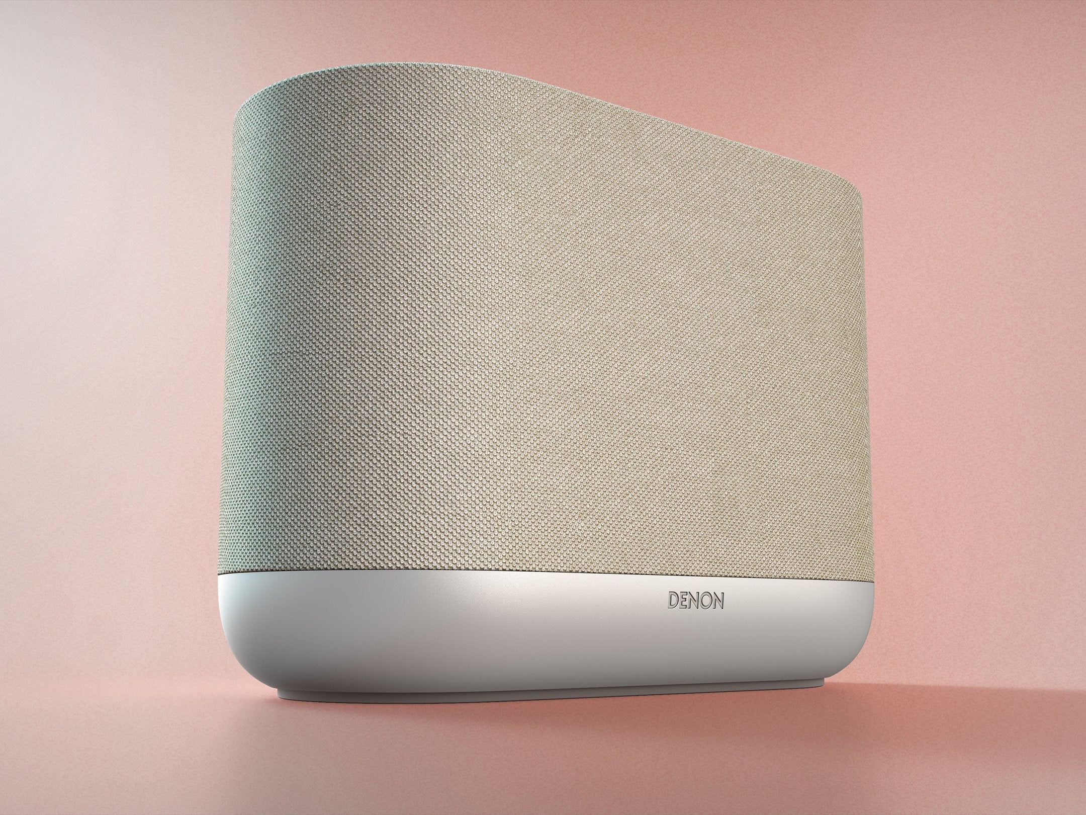 Denon Home 400 Silver Altavoz Inteligente Inalámbrico Con Tecnología Heos Y Sonido Dolby Atmos.