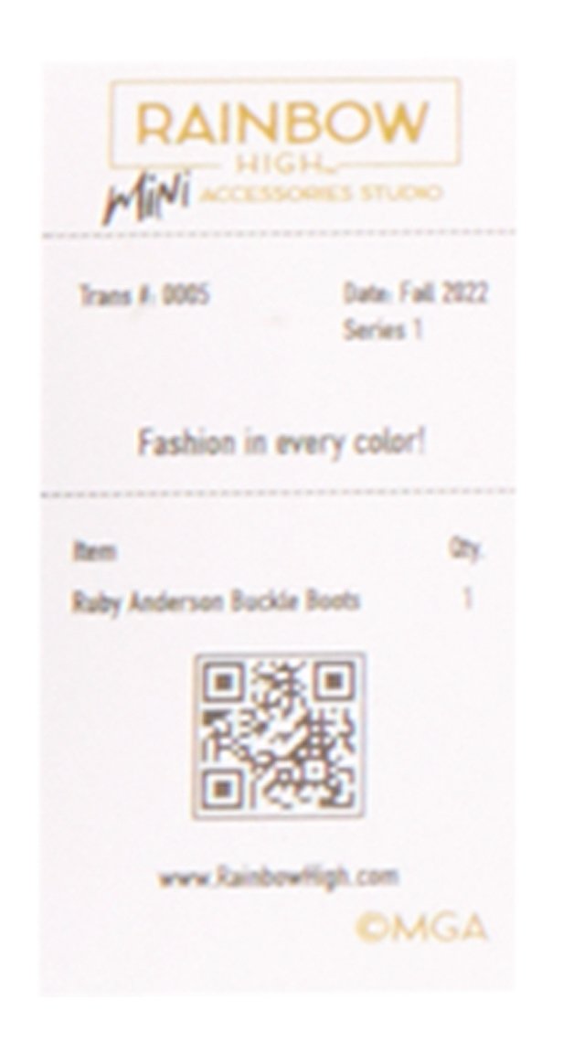 EAN 0035051586074 - Rainbow High Accessories Studio Series 1, S Assortment in PDQ Zapatos de muñeca imagen 41