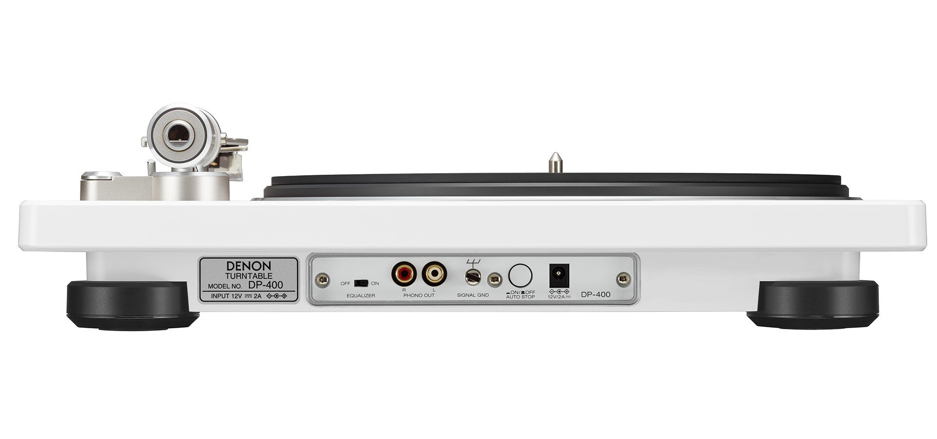 Denon Dp-400 White Tocadiscos De Alta Fidelidad