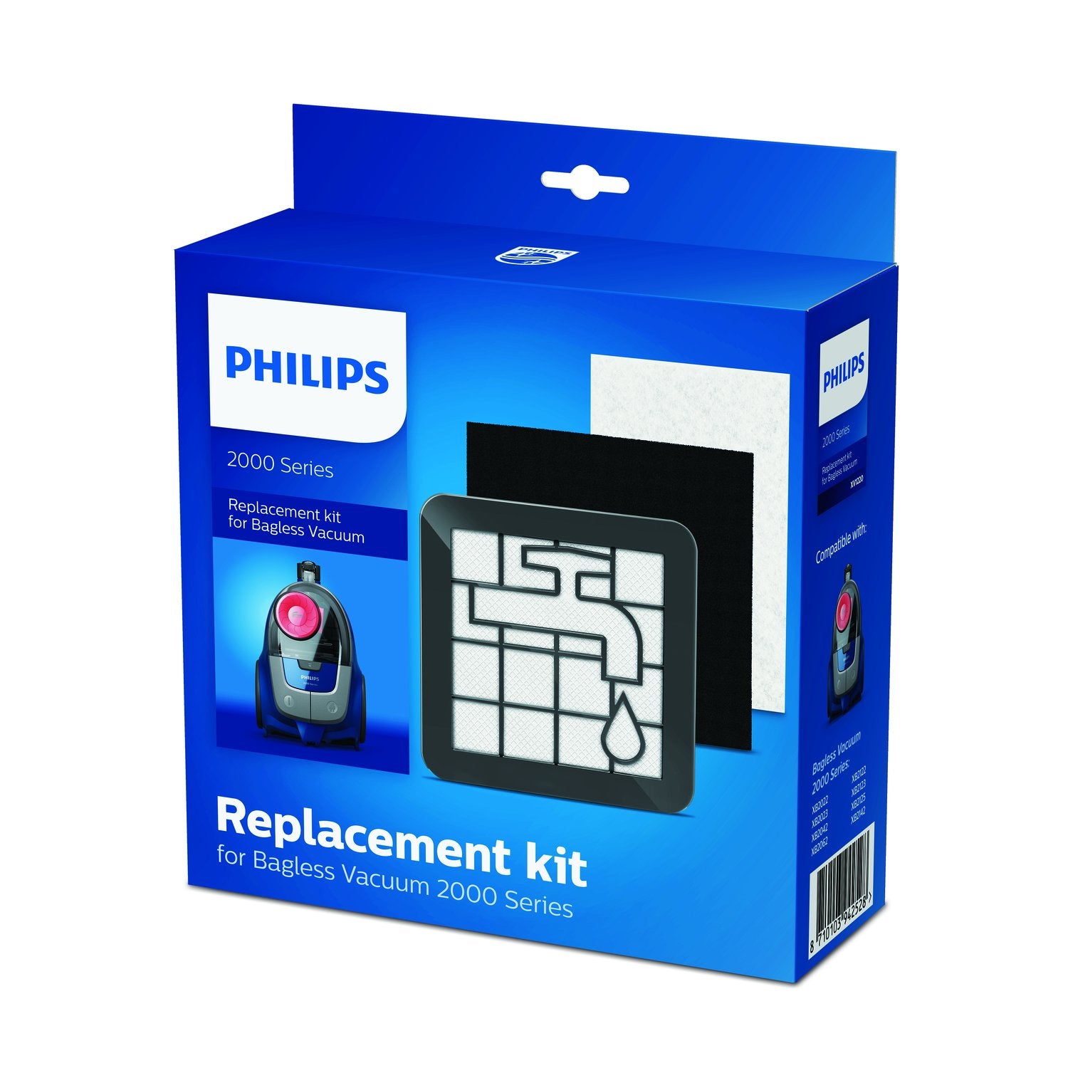 EAN 8710103942528 - Philips XV1220/01 accesorio y suministro de vacío Filtro Aspiradora cilíndrica imagen 1