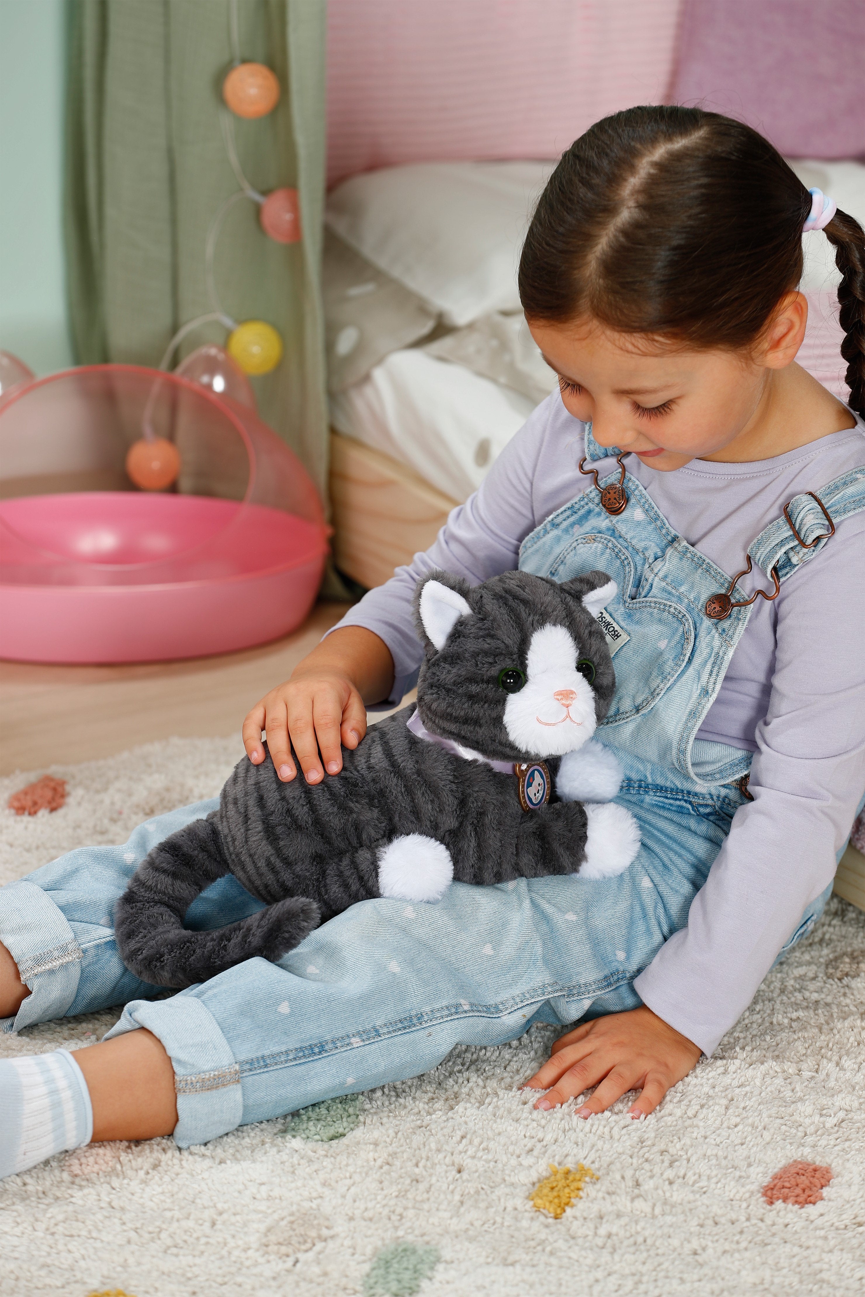 Zapf Creation Baby Born® My Kitten Cookie Con Caja, Accesorios De Muñecas 43 Cm 837580