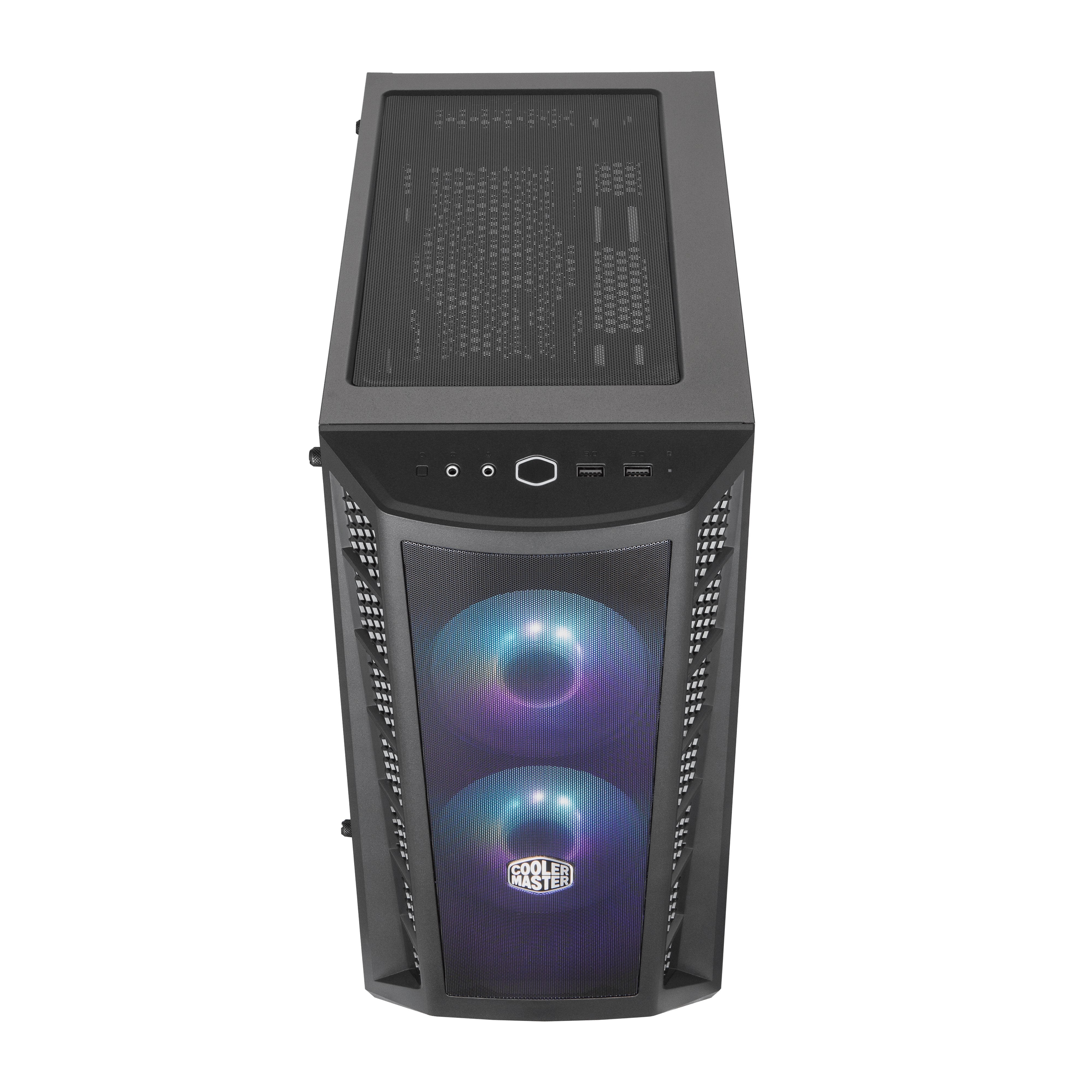 Caja Pc Cooler Master Masterbox Mb311l Argb Mini Tower, Black