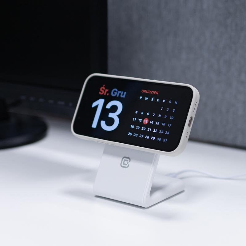 EAN 5904310703512 - Crong CRG-MSPS-WHT cargador de dispositivo móvil Reloj inteligente Blanco Lightning, USB Cargador inalámb imagen 11