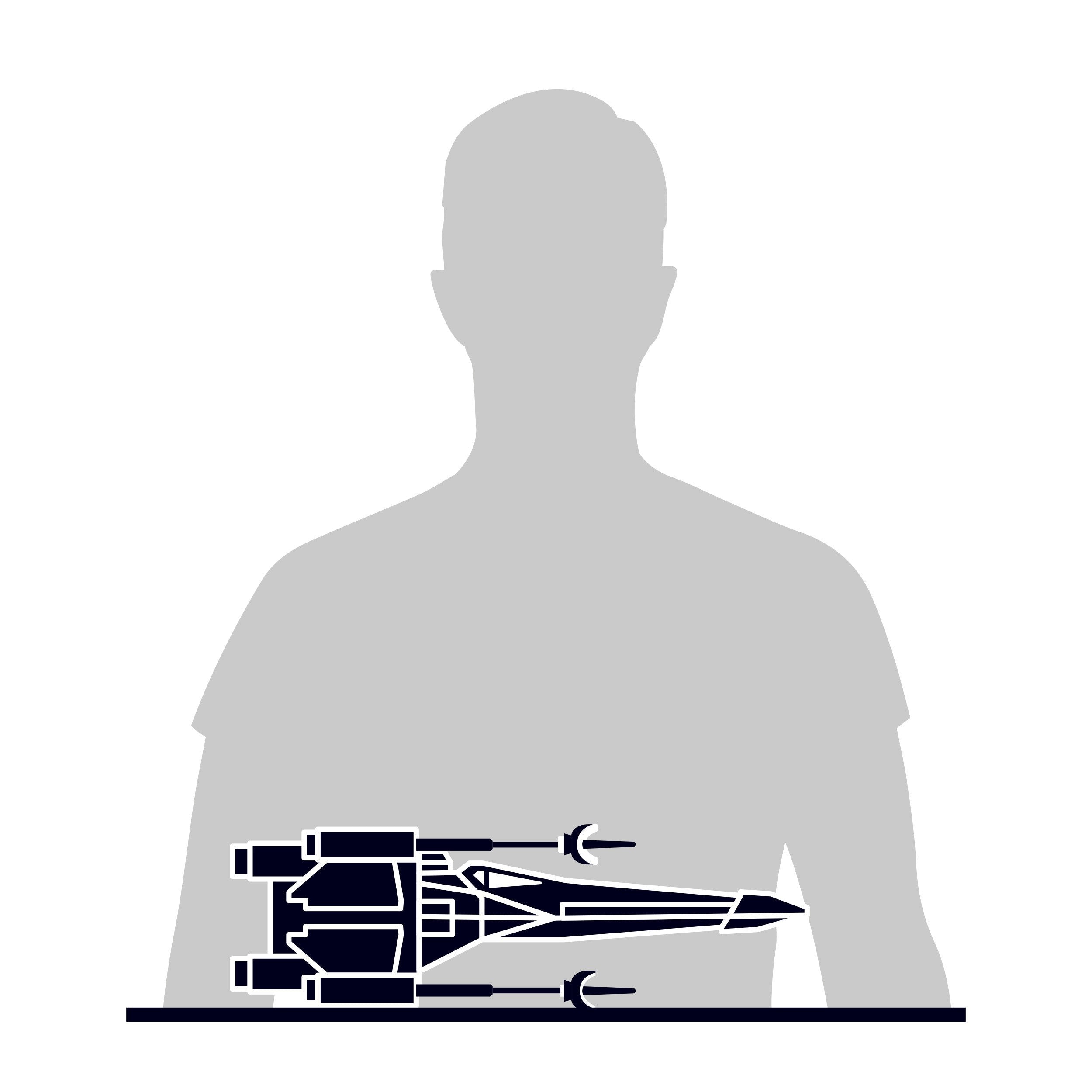 EAN 681147013278 - FDP FAP SW XWing GML Puzle 3D 160 pieza(s) Aeronave imagen 7