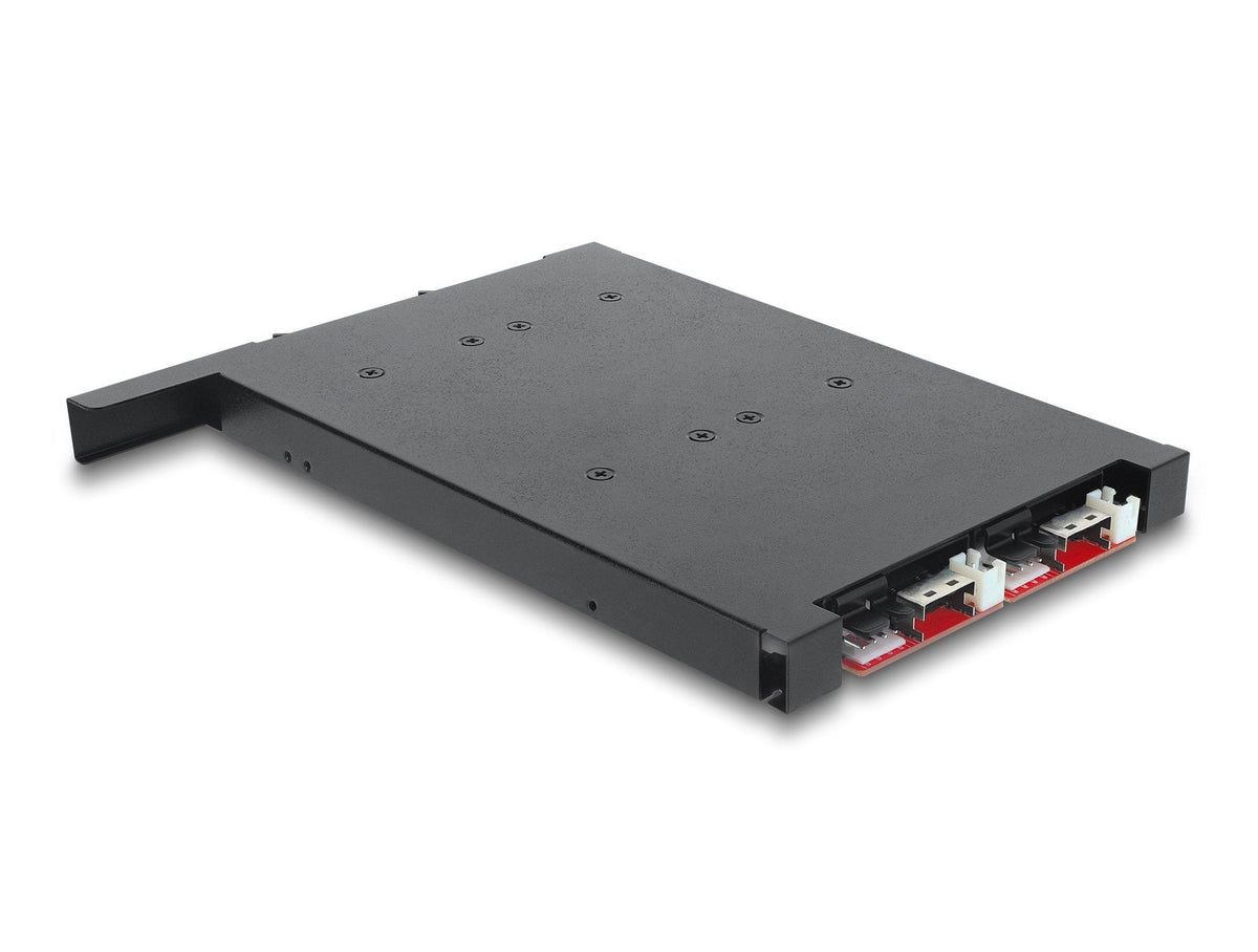 Delock Bastidor Extraíble Para 2 X M.2 Nmve Ssd Con Sff-8654 Conexión Para 12,7 Mm Slim Odd Schacht