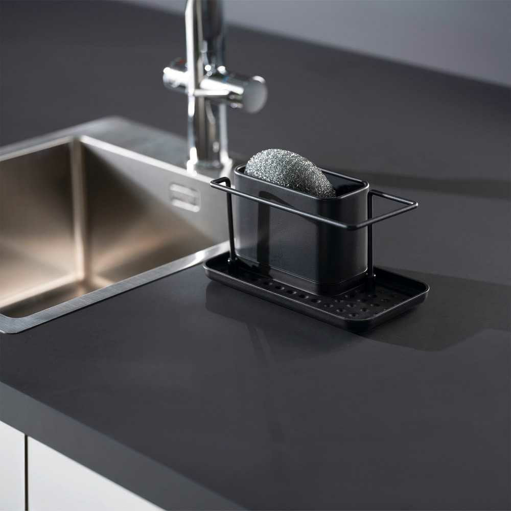 Organizador De Fregadero Orio, Negro 55078100 Wenko