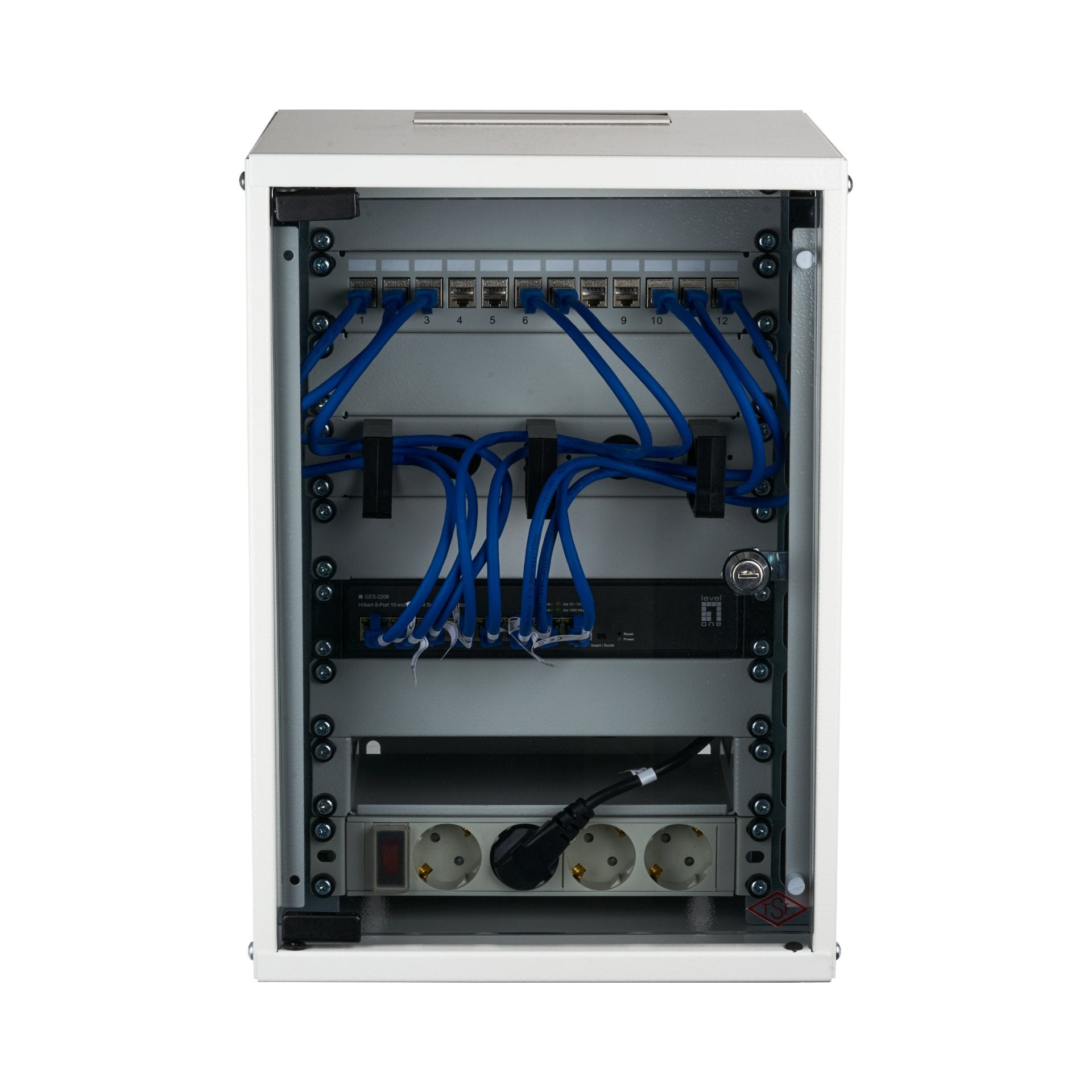 EAN 4049759322342 - EFB Elektronik WGB-1009GR.30-SET1 armario rack 9U Bastidor de pared Gris imagen 4