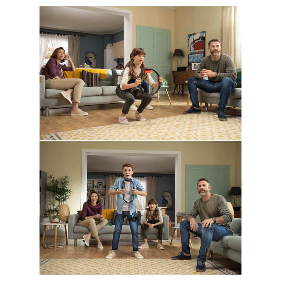 Nintendo Switch Roja Y Azul Incluye 2 Mandos Joy-Con + Juego Ring Fit Adventure + Ring-Con + Cinta Para La Pierna