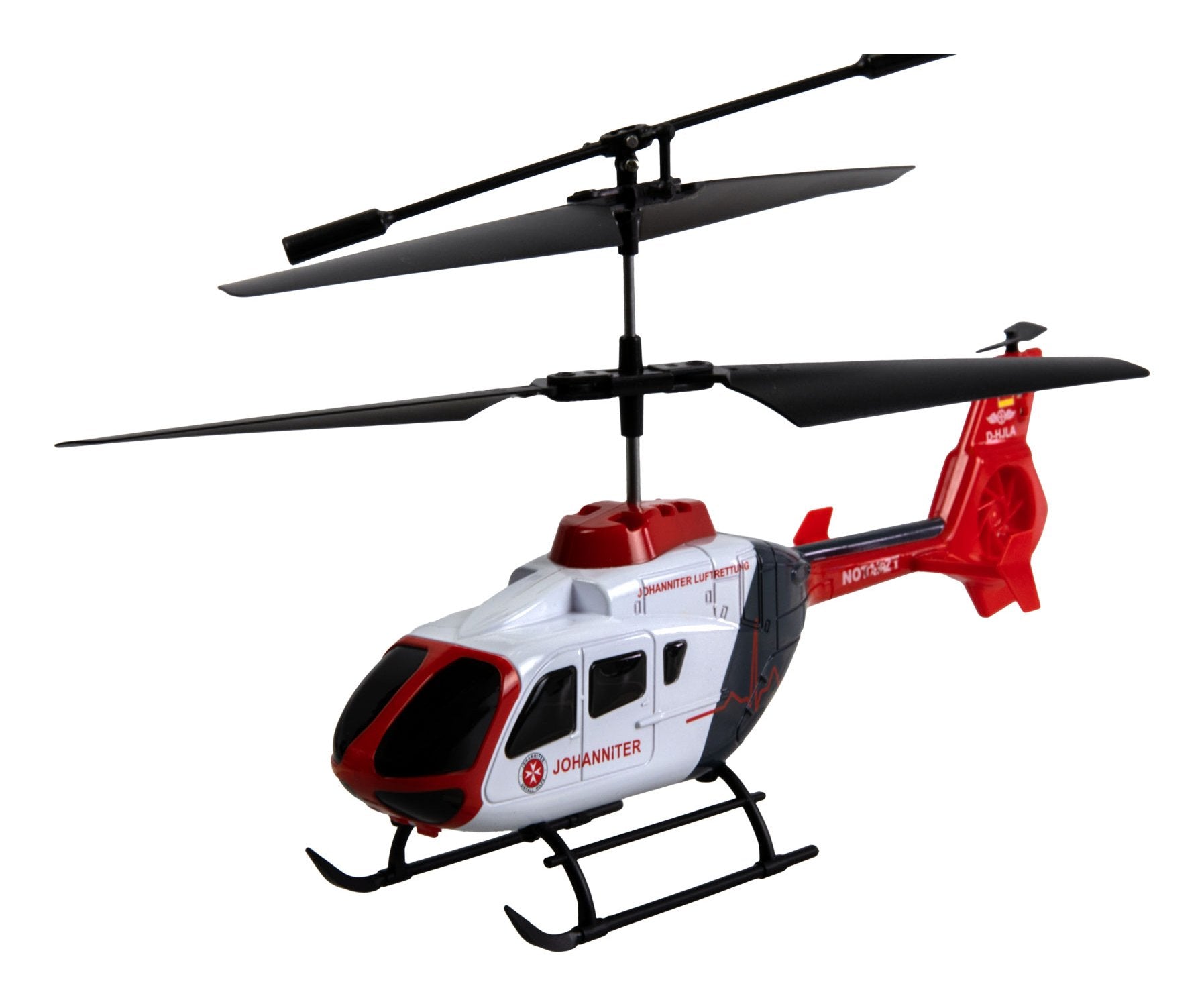 Amewi Ec135 Cx Johanniter Koaxial Hubschrauber 3-Kanal Rtf