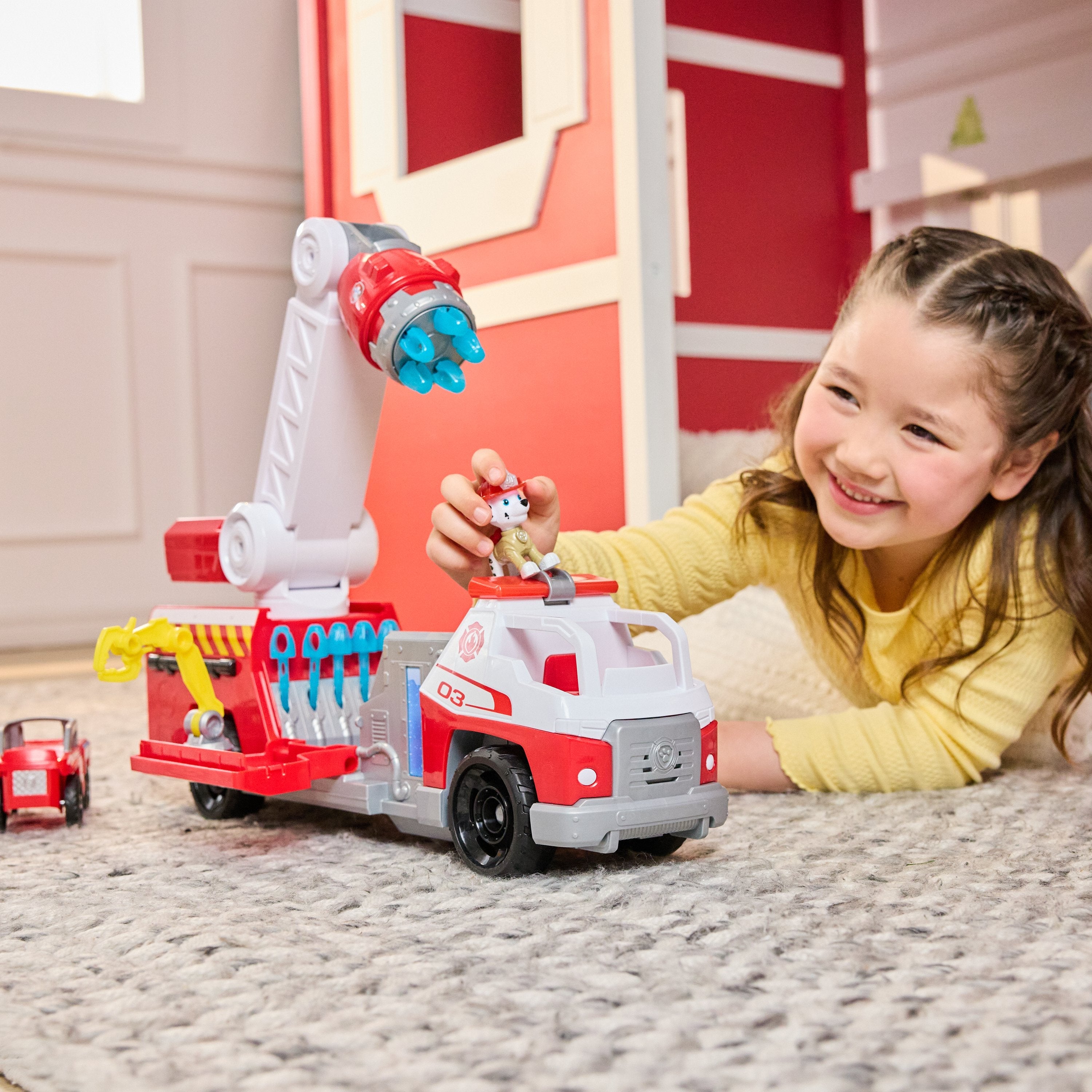 EAN 681147106550 - PAW Patrol PAW VHC Fire Rescue Dlx Fire Truck GML imagen 7