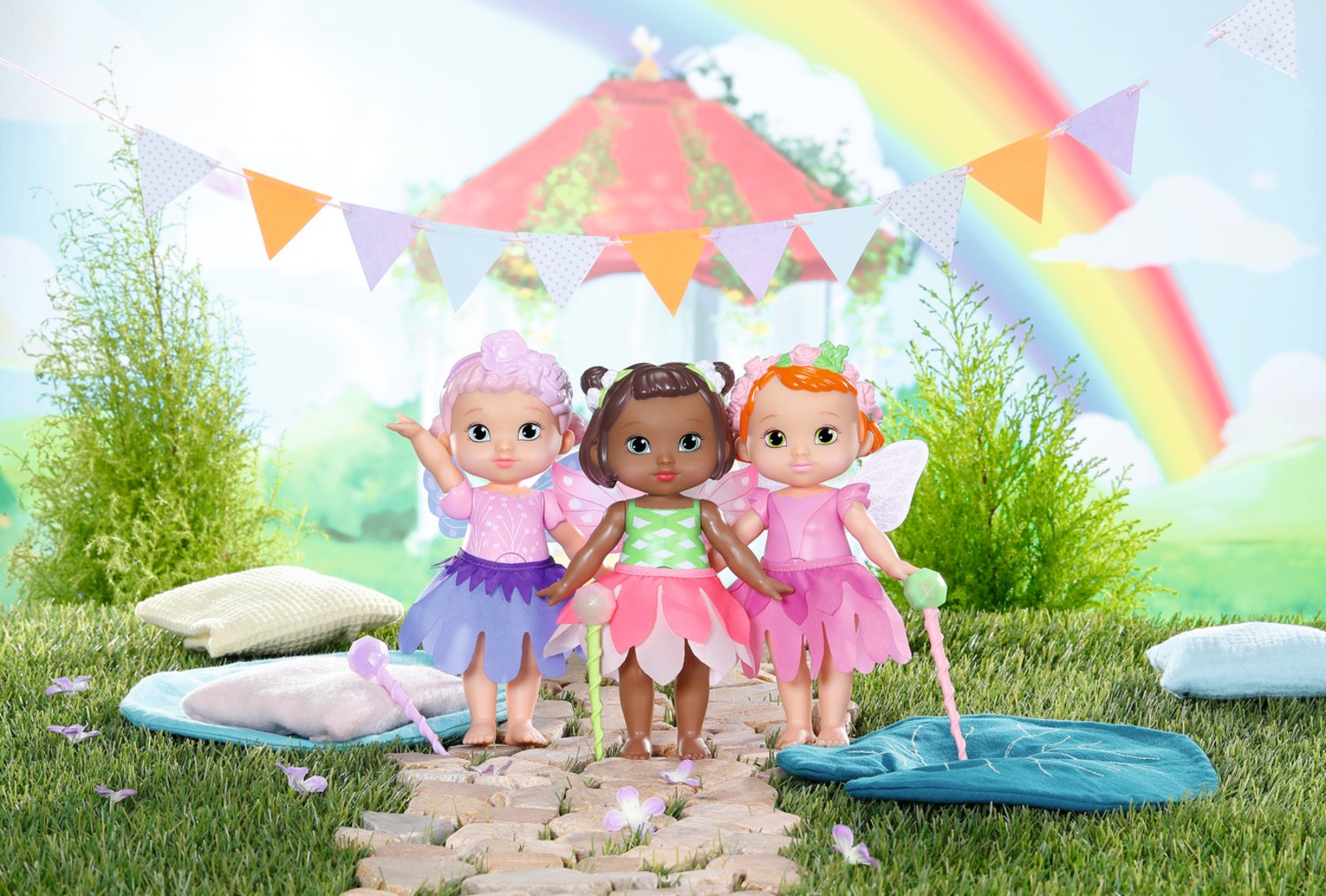 Muñeca Zapf Creation Baby Born® Storybook Fairy Violet 18cm, 833780