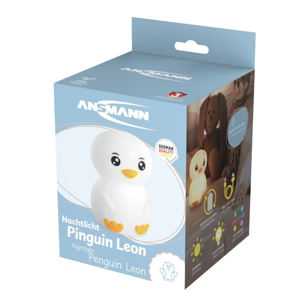 Ansmann Mobiles Nachtlicht Pinguin Leon