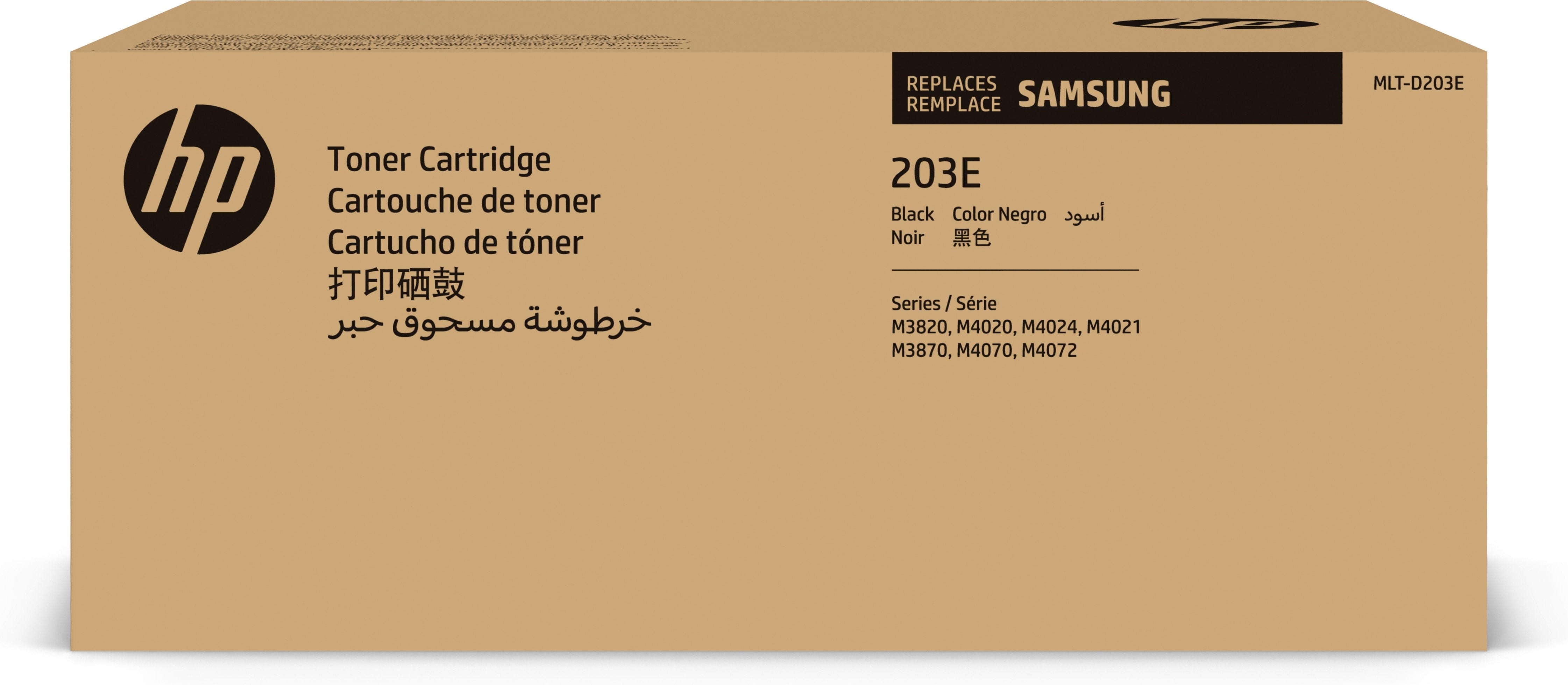 Original Toner Negro - Mlt-D203e/Els - Samsung Proxpress Sl M3820/3870/4070  10.000 Paginas