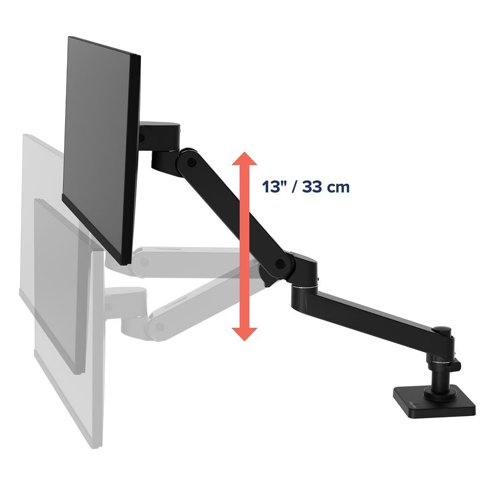 Ergotron Lx Pro - Kit De Fijación (Brazo Articulado) - Modular - Para Lcd-Display - Con Flachem C-Klemmen - Negro - Tamaño De Pantalla: Hasta 86,4 Cm (Hasta 34 Pulgadas)