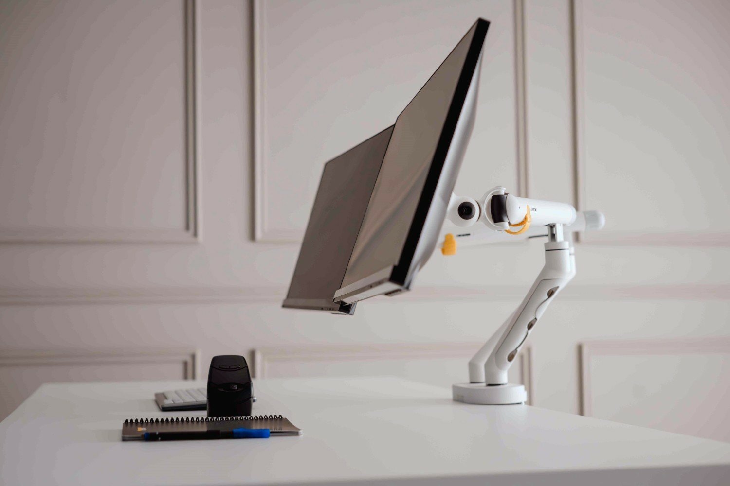 Bakkerelkhuizen Monitorarm Be Flexible Dual Blanco Retail