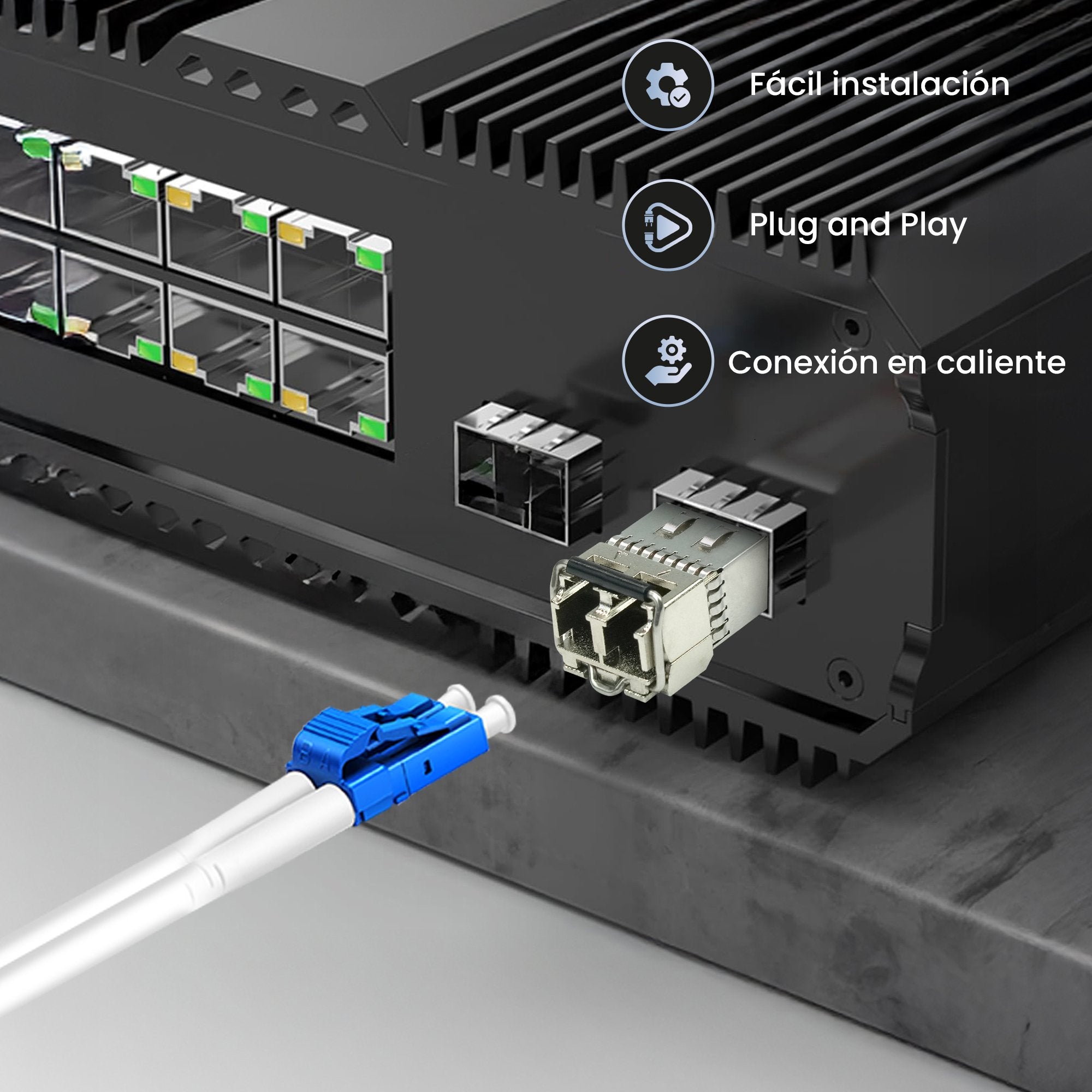 Extralink Sfp+ 10g 850nm Mm 300m 2-Pack