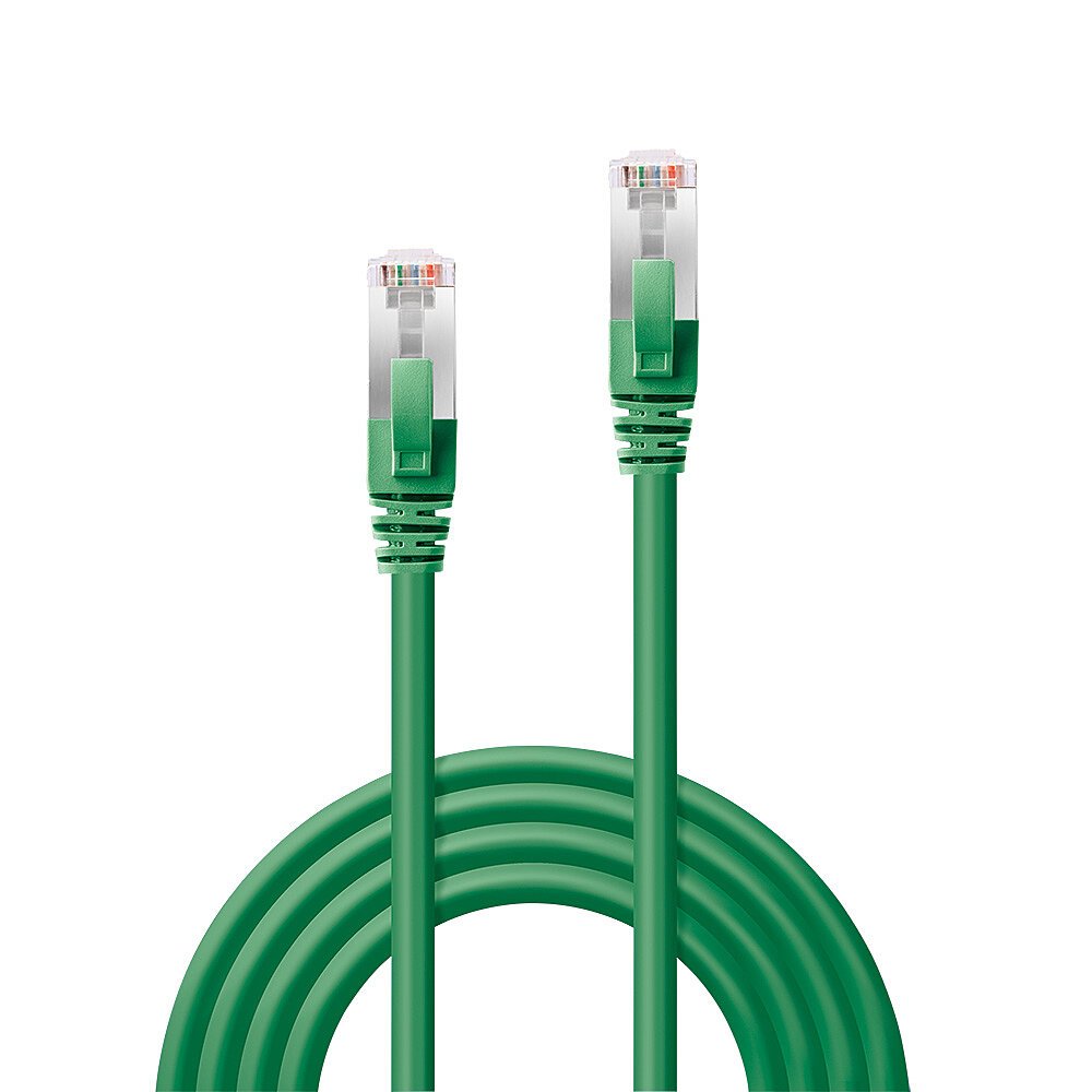 Cable Lindy Cat 6 S/Ftp Lszh Netzwerk 0.5m Green