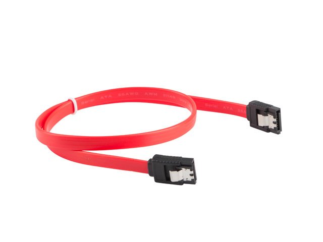 EAN 5901969419320 - Lanberg CA-SASA-14CC-0030-R cable de SATA 0,3 m SATA 7-pin Rojo imagen 1