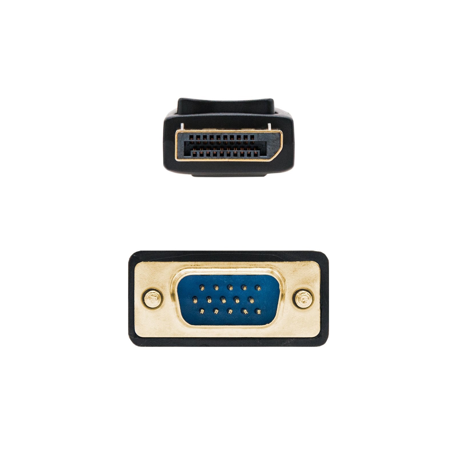 Nanocable Cable Conversor Displayport Macho A Vga Macho 2m - Negro