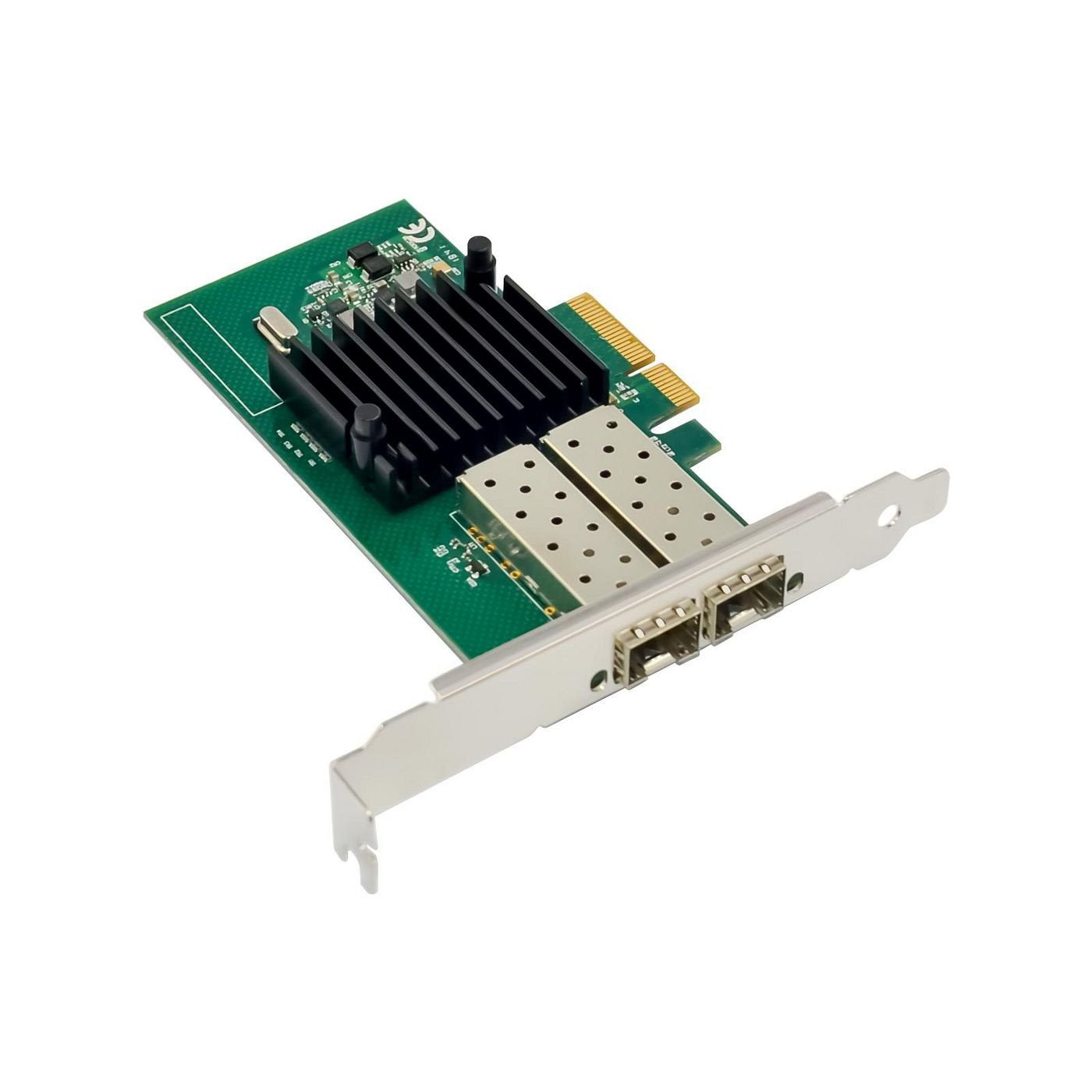 Network Card Pcie X4 I350-F2  Dual- 1gbe Sfp