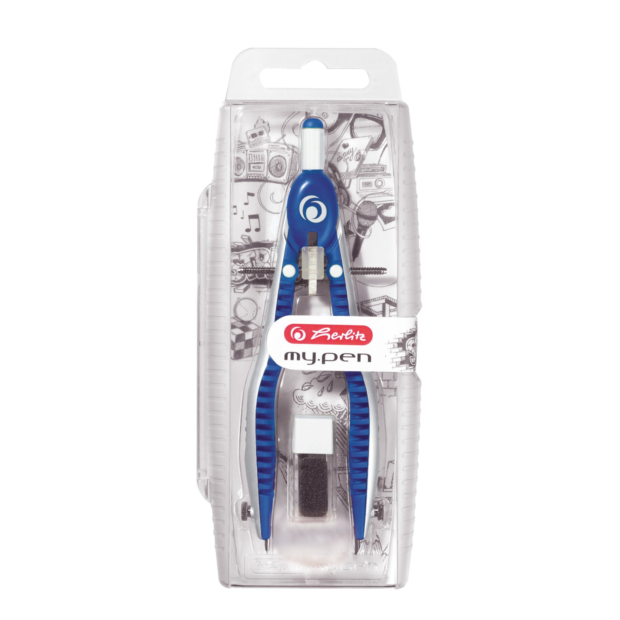 EAN 4008110375335 - Herlitz my.pen Azul, Blanco imagen 2